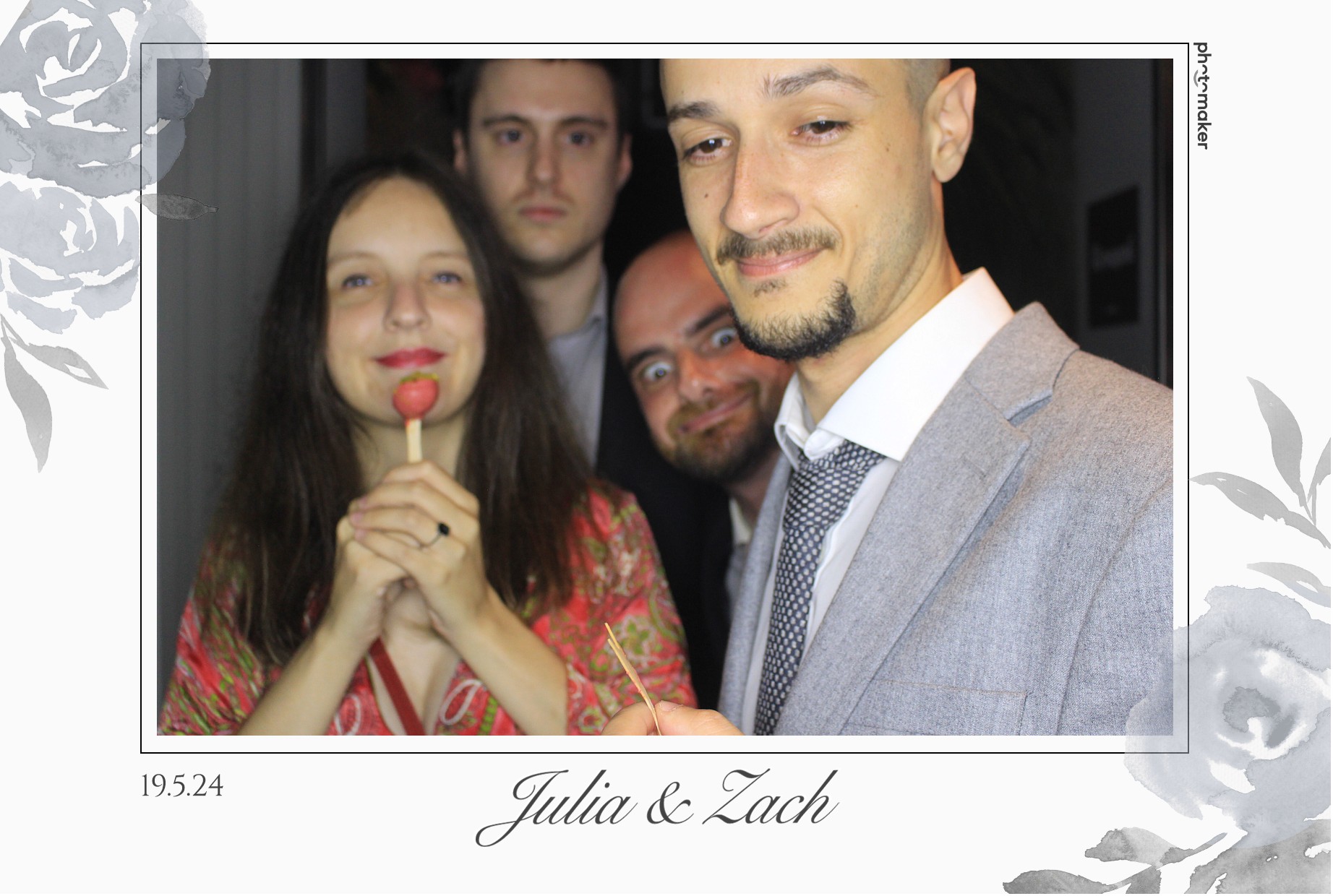 Julia & Zach's Wedding | View more photos from the event at gallery.photomakerphotobooth.com.mt/u/PhotomakerMalta/Julia-Zachs-Wedding