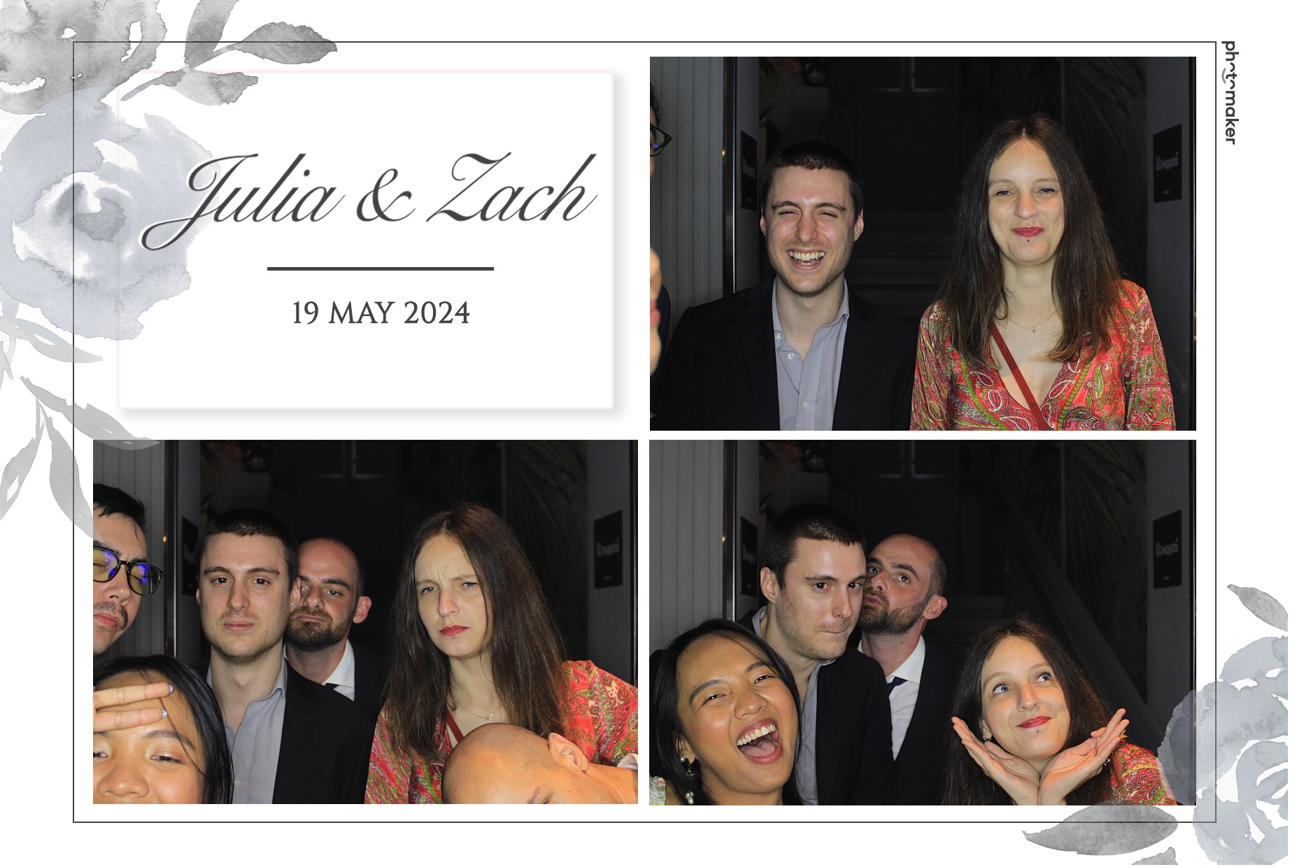 Julia & Zach's Wedding | View more photos from the event at gallery.photomakerphotobooth.com.mt/u/PhotomakerMalta/Julia-Zachs-Wedding