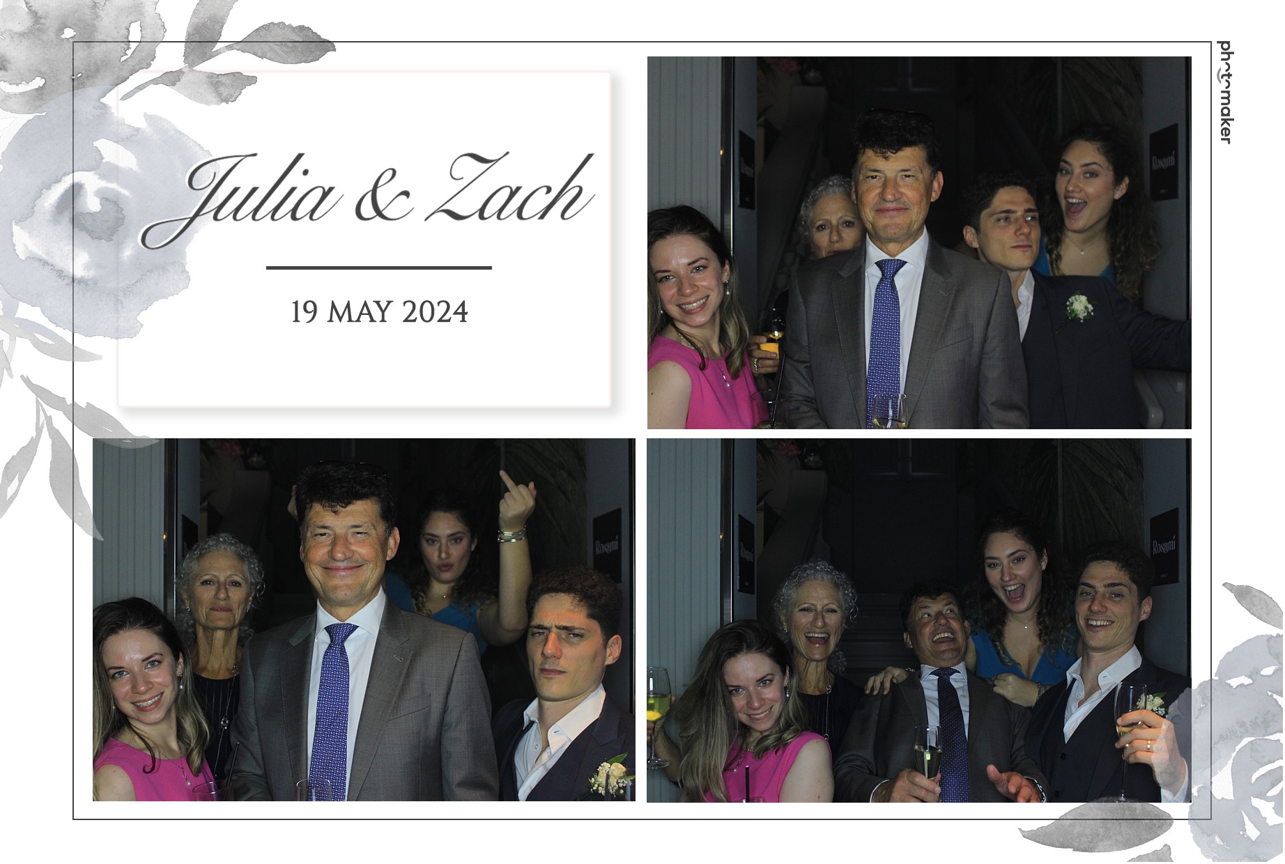 Julia & Zach's Wedding | View more photos from the event at gallery.photomakerphotobooth.com.mt/u/PhotomakerMalta/Julia-Zachs-Wedding
