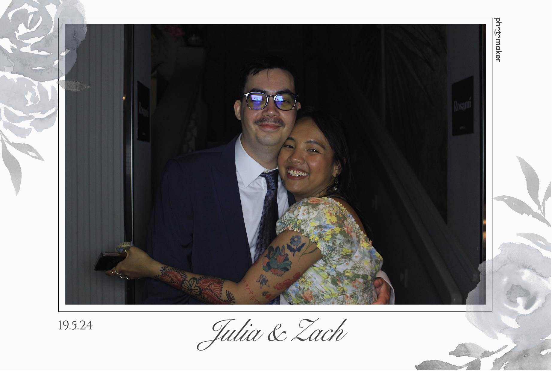 Julia & Zach's Wedding | View more photos from the event at gallery.photomakerphotobooth.com.mt/u/PhotomakerMalta/Julia-Zachs-Wedding