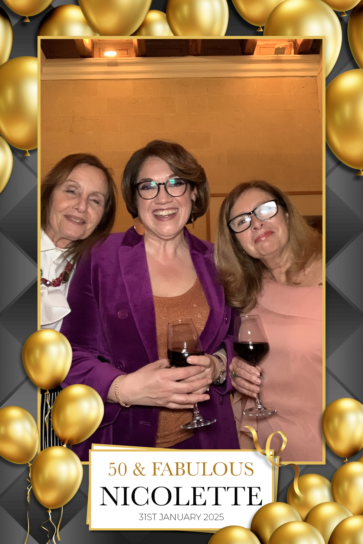 Nicolette's 50th Birthday | View more photos from the event at gallery.photomakerphotobooth.com.mt/u/PhotomakerMalta/Nicolettes-50th-Birthday