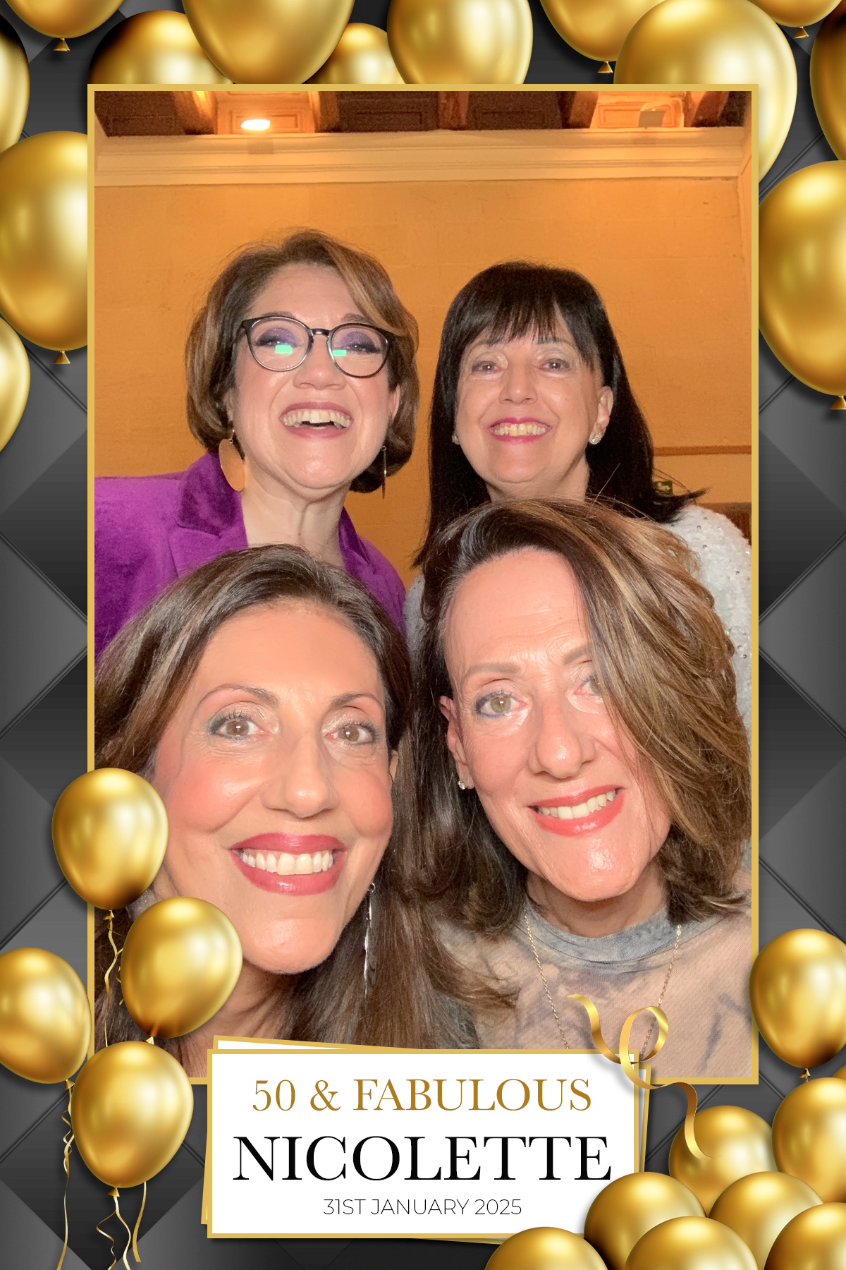 Nicolette's 50th Birthday | View more photos from the event at gallery.photomakerphotobooth.com.mt/u/PhotomakerMalta/Nicolettes-50th-Birthday