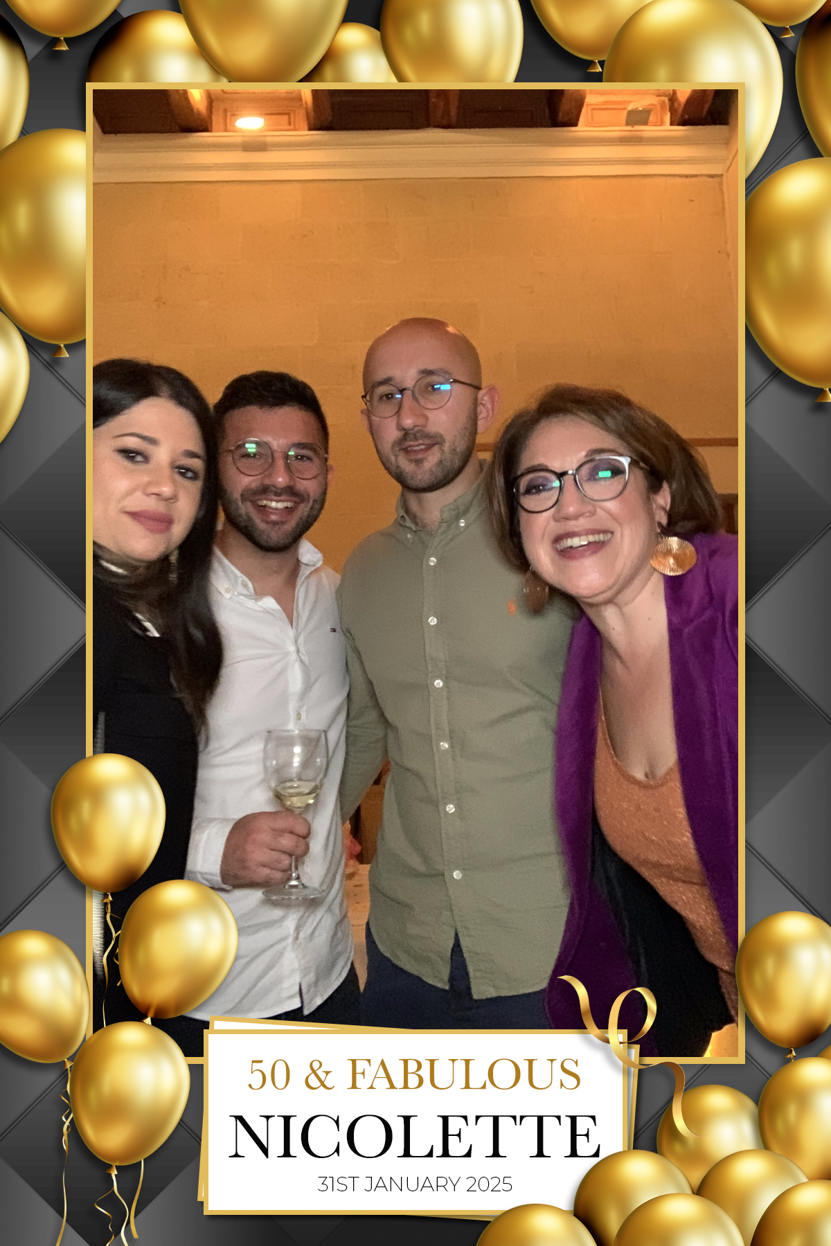 Nicolette's 50th Birthday | View more photos from the event at gallery.photomakerphotobooth.com.mt/u/PhotomakerMalta/Nicolettes-50th-Birthday