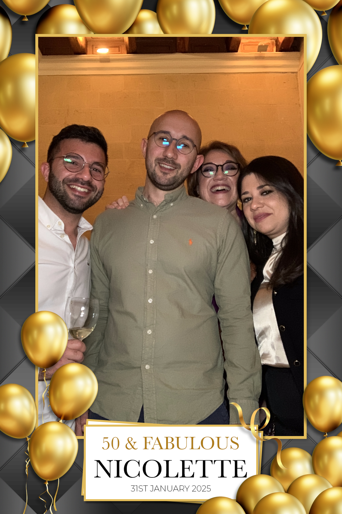 Nicolette's 50th Birthday | View more photos from the event at gallery.photomakerphotobooth.com.mt/u/PhotomakerMalta/Nicolettes-50th-Birthday
