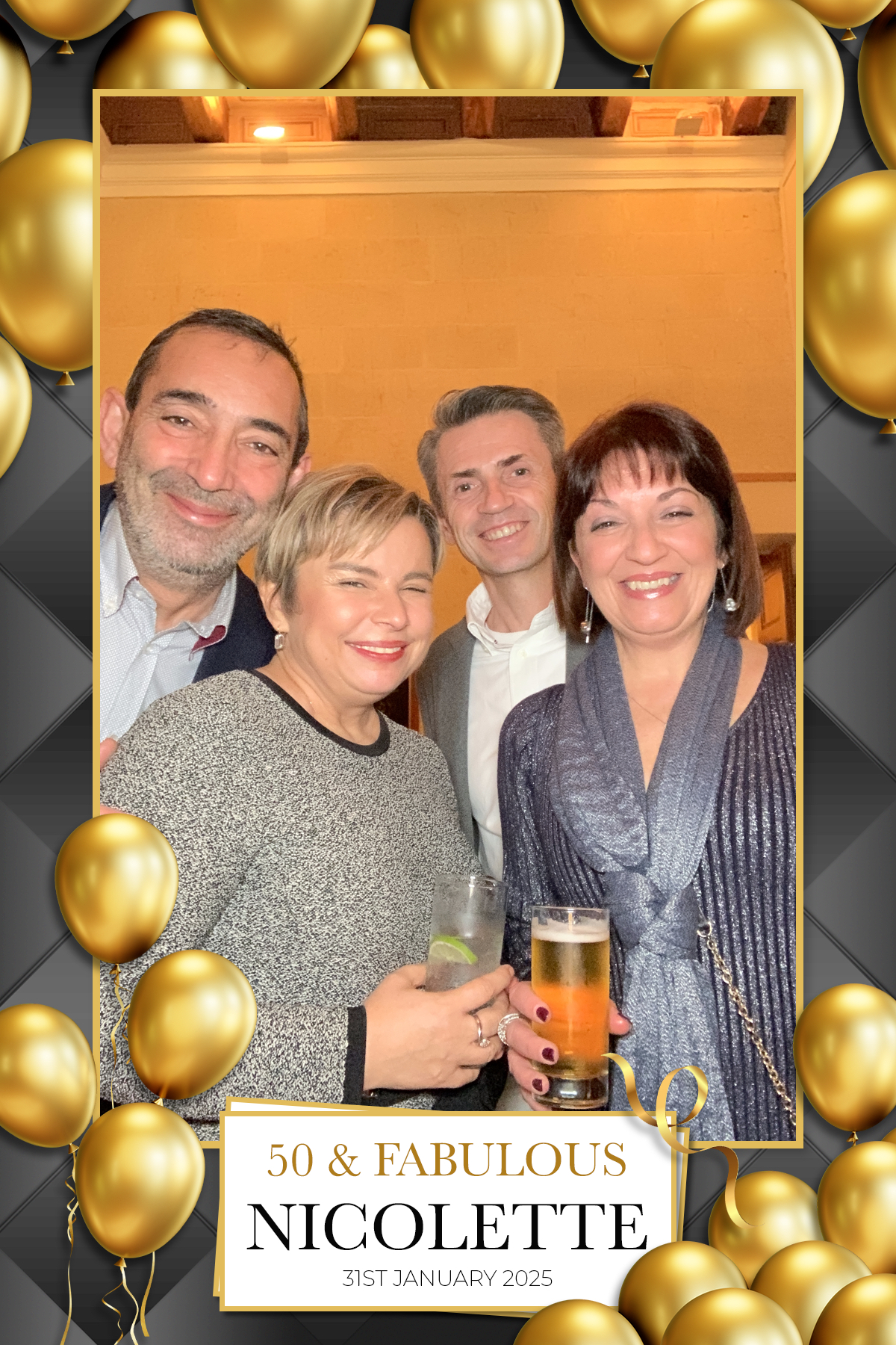 Nicolette's 50th Birthday | View more photos from the event at gallery.photomakerphotobooth.com.mt/u/PhotomakerMalta/Nicolettes-50th-Birthday