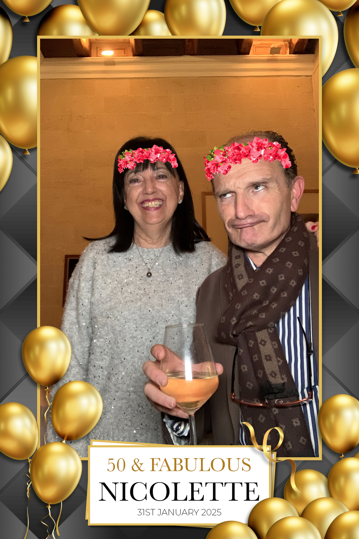 Nicolette's 50th Birthday | View more photos from the event at gallery.photomakerphotobooth.com.mt/u/PhotomakerMalta/Nicolettes-50th-Birthday