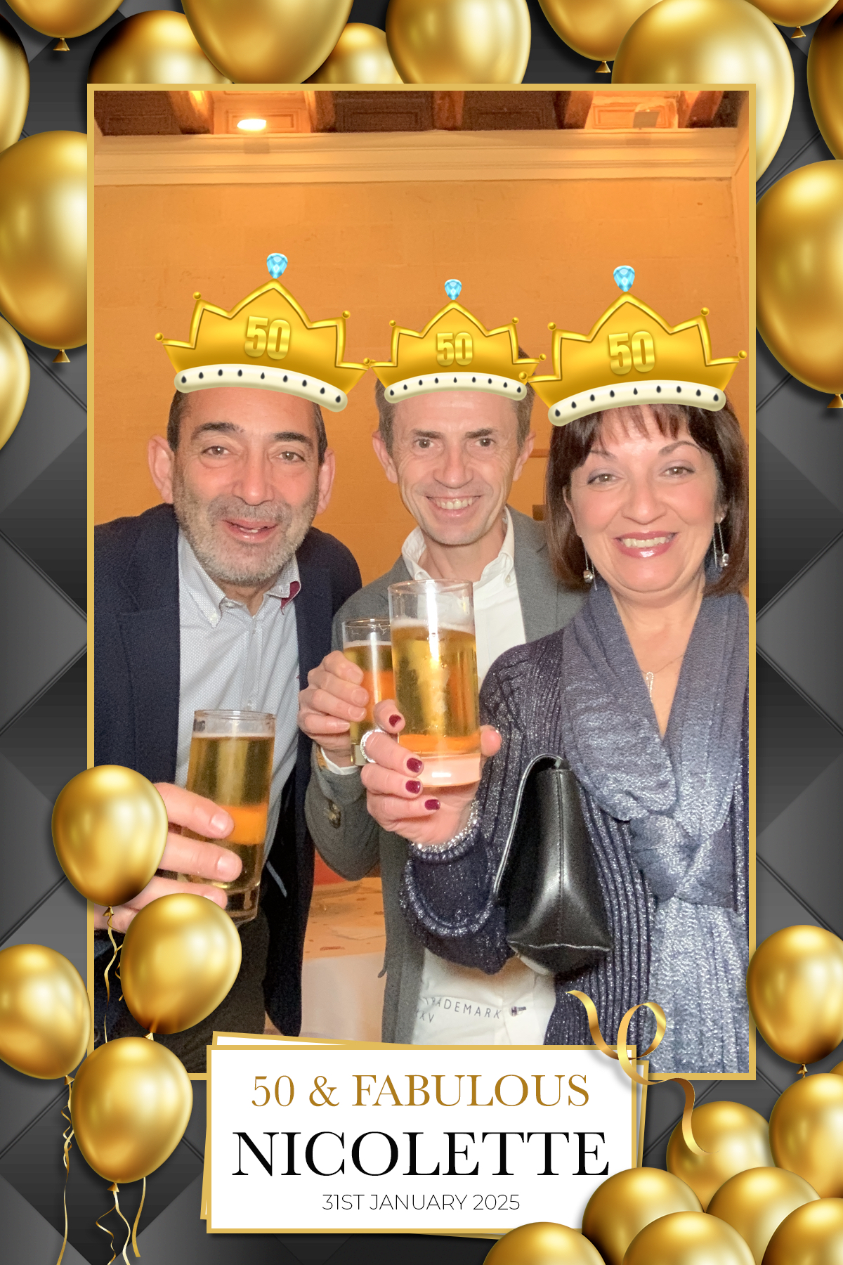 Nicolette's 50th Birthday | View more photos from the event at gallery.photomakerphotobooth.com.mt/u/PhotomakerMalta/Nicolettes-50th-Birthday