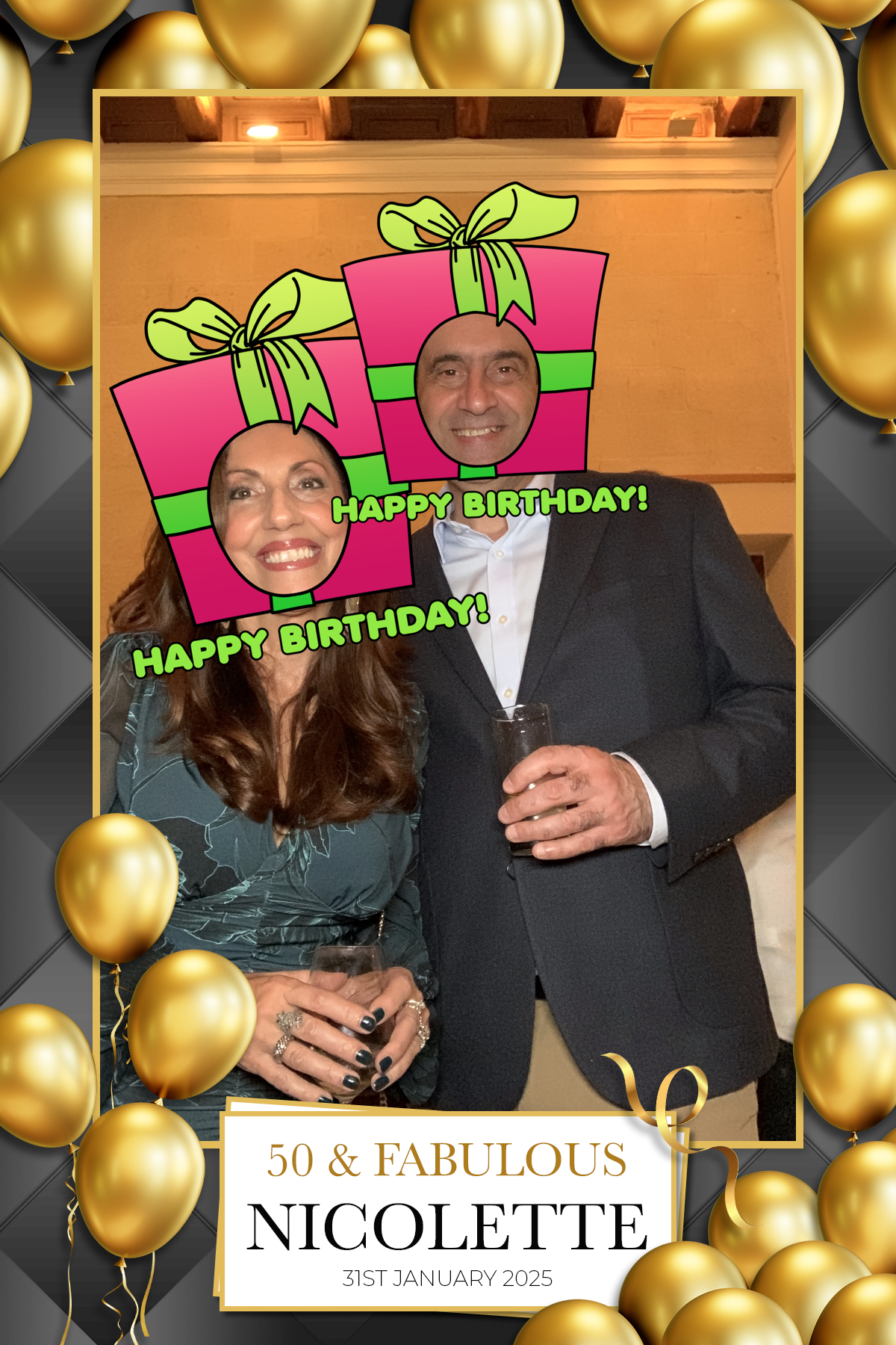 Nicolette's 50th Birthday | View more photos from the event at gallery.photomakerphotobooth.com.mt/u/PhotomakerMalta/Nicolettes-50th-Birthday