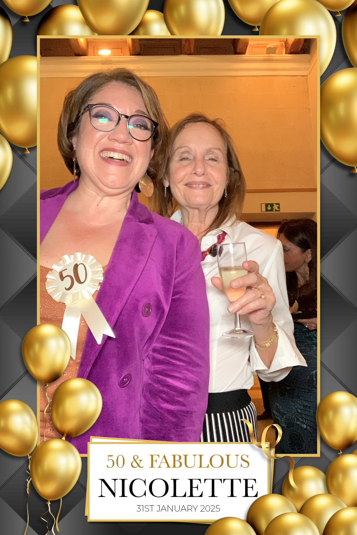 Nicolette's 50th Birthday | View more photos from the event at gallery.photomakerphotobooth.com.mt/u/PhotomakerMalta/Nicolettes-50th-Birthday