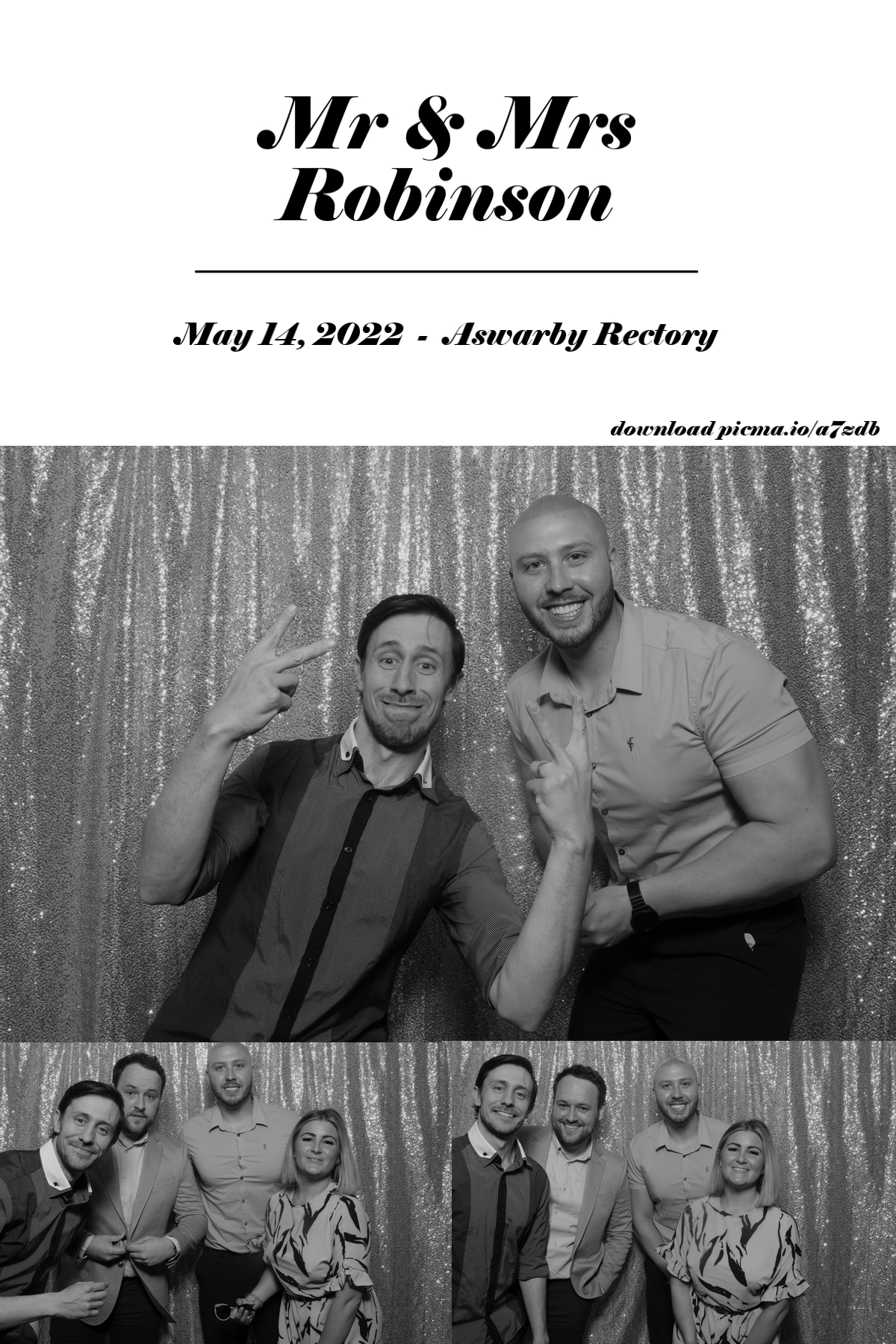 Mr & Mrs Robinson | View more photos from the event at gallery.picturematic.co/u/Picturematic/Mr-Mrs-Robinson
