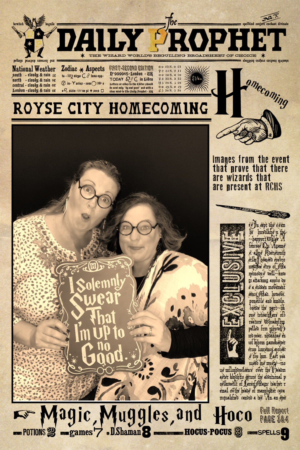 ROYSE CITY MAGIC, MUGGLES, & HOCO | View more photos from the event at gallery.rckapturedmemories.com/u/RCKapturedMemories/ROYSE-CITY-MAGIC-MUGGLES-HOCO