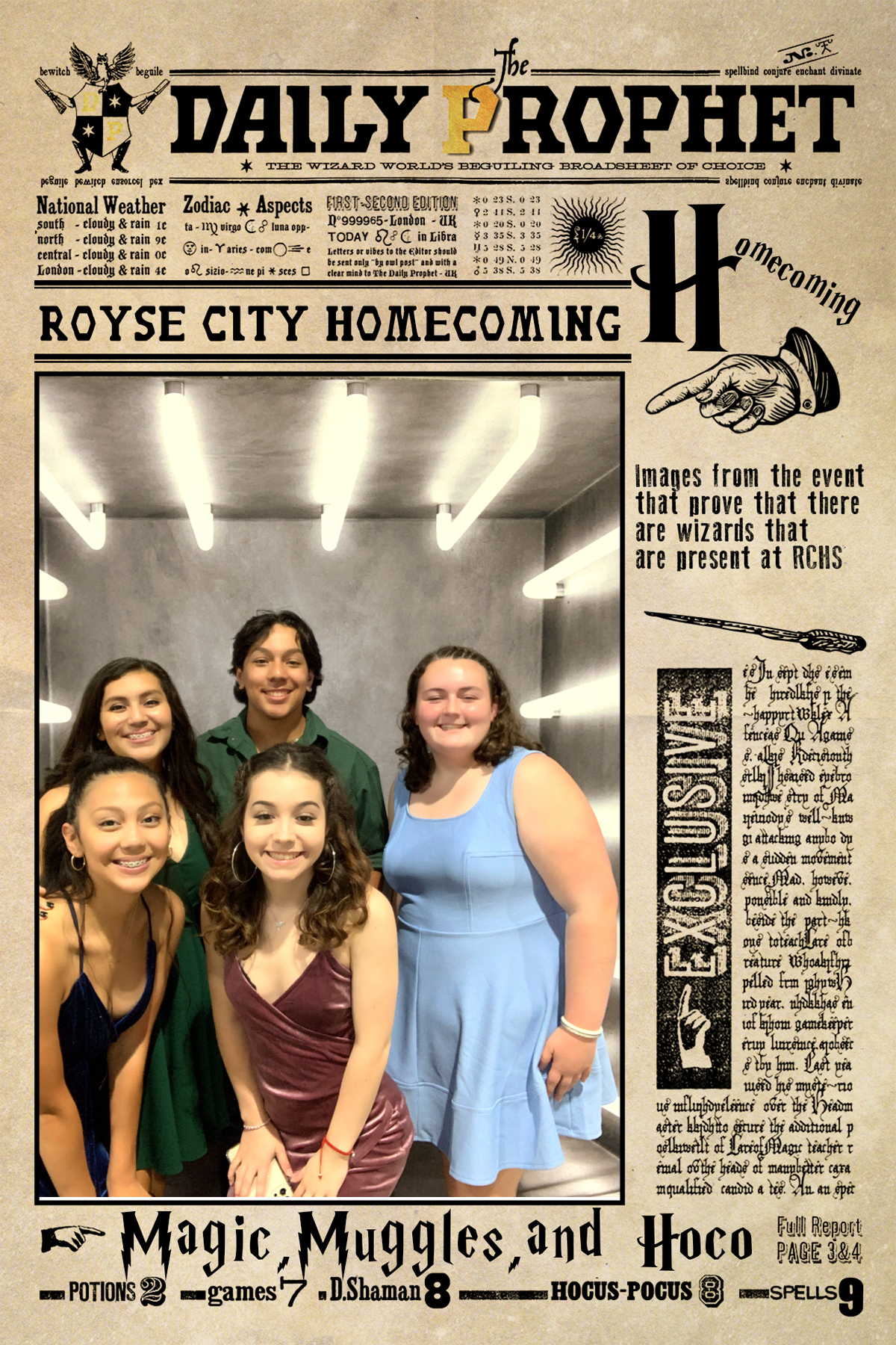 ROYSE CITY MAGIC, MUGGLES, & HOCO | View more photos from the event at gallery.rckapturedmemories.com/u/RCKapturedMemories/ROYSE-CITY-MAGIC-MUGGLES-HOCO