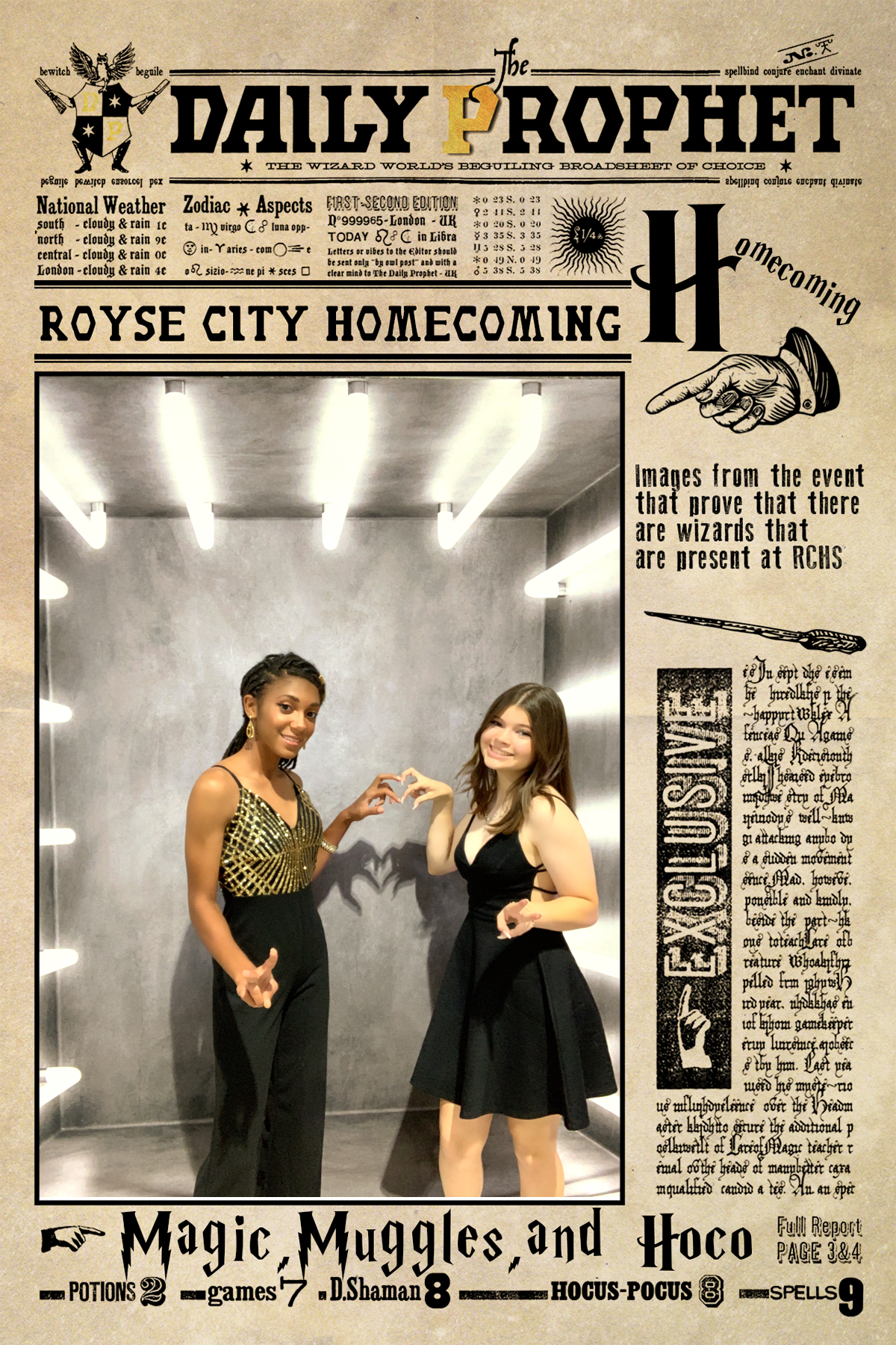 ROYSE CITY MAGIC, MUGGLES, & HOCO | View more photos from the event at gallery.rckapturedmemories.com/u/RCKapturedMemories/ROYSE-CITY-MAGIC-MUGGLES-HOCO