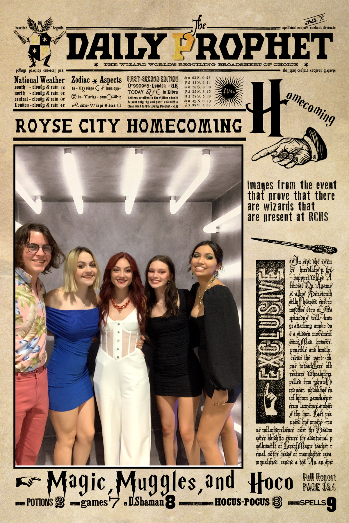 ROYSE CITY MAGIC, MUGGLES, & HOCO | View more photos from the event at gallery.rckapturedmemories.com/u/RCKapturedMemories/ROYSE-CITY-MAGIC-MUGGLES-HOCO