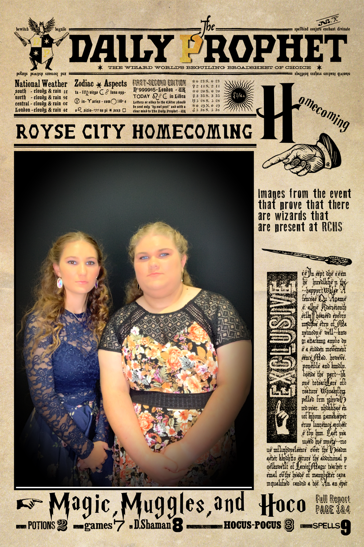 ROYSE CITY MAGIC, MUGGLES, & HOCO | View more photos from the event at gallery.rckapturedmemories.com/u/RCKapturedMemories/ROYSE-CITY-MAGIC-MUGGLES-HOCO