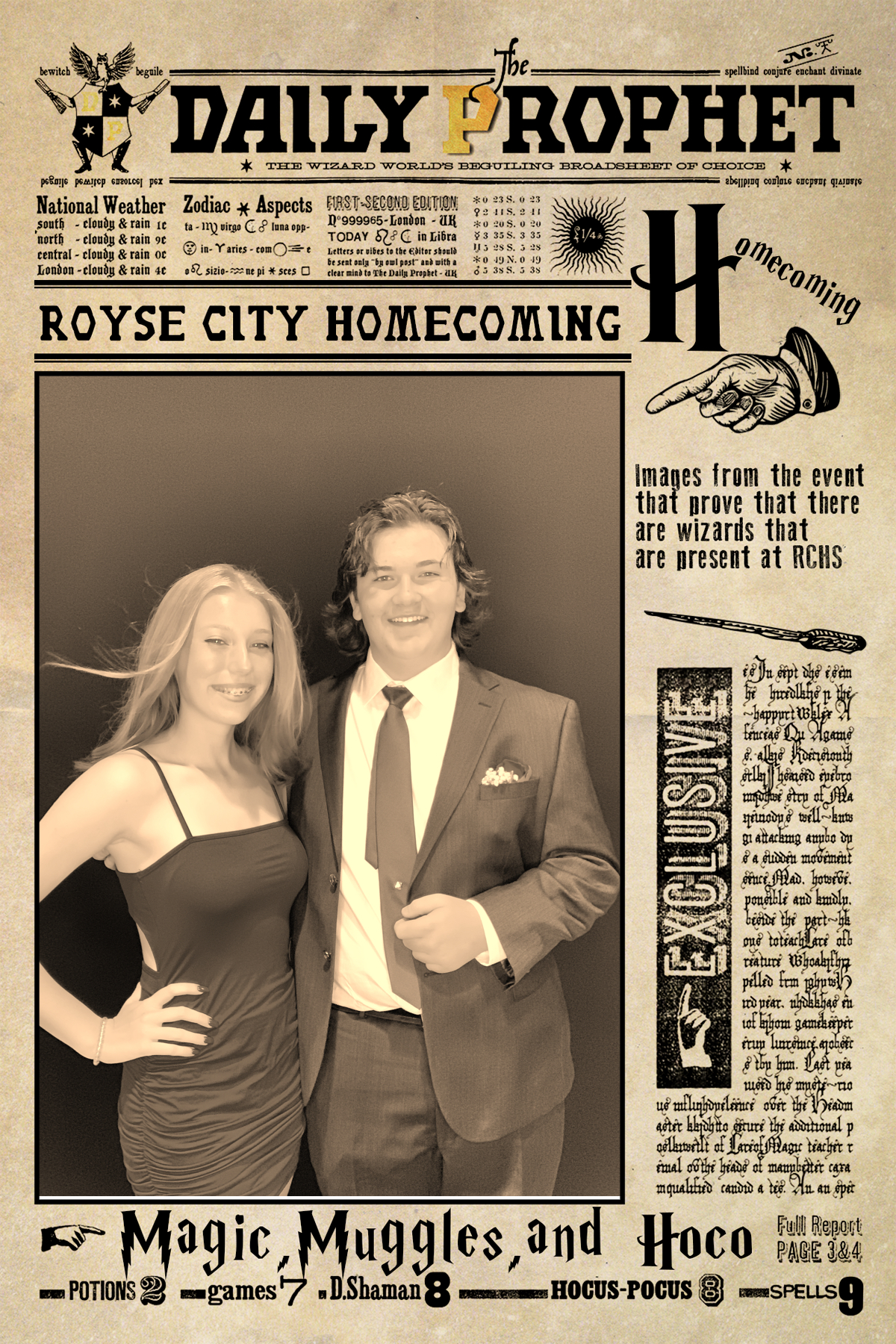 ROYSE CITY MAGIC, MUGGLES, & HOCO | View more photos from the event at gallery.rckapturedmemories.com/u/RCKapturedMemories/ROYSE-CITY-MAGIC-MUGGLES-HOCO