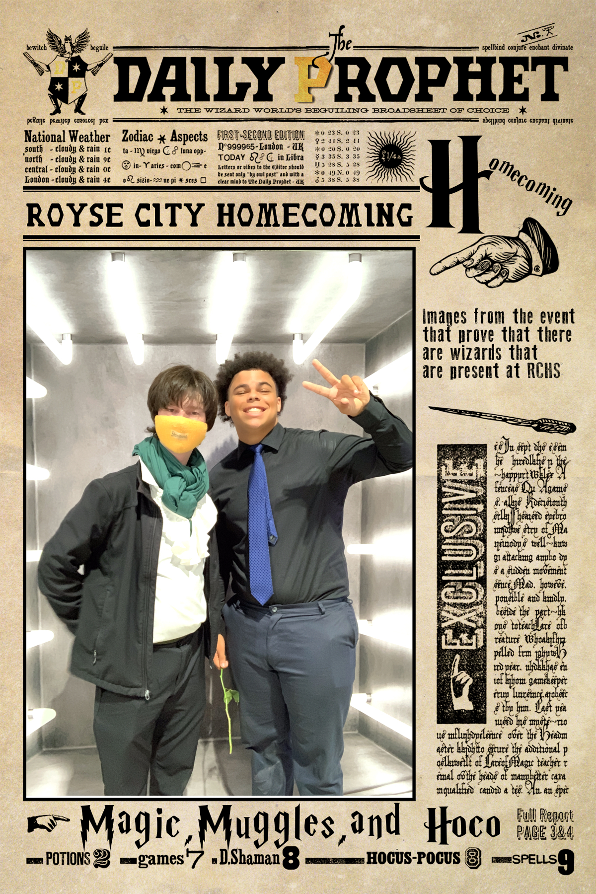 ROYSE CITY MAGIC, MUGGLES, & HOCO | View more photos from the event at gallery.rckapturedmemories.com/u/RCKapturedMemories/ROYSE-CITY-MAGIC-MUGGLES-HOCO