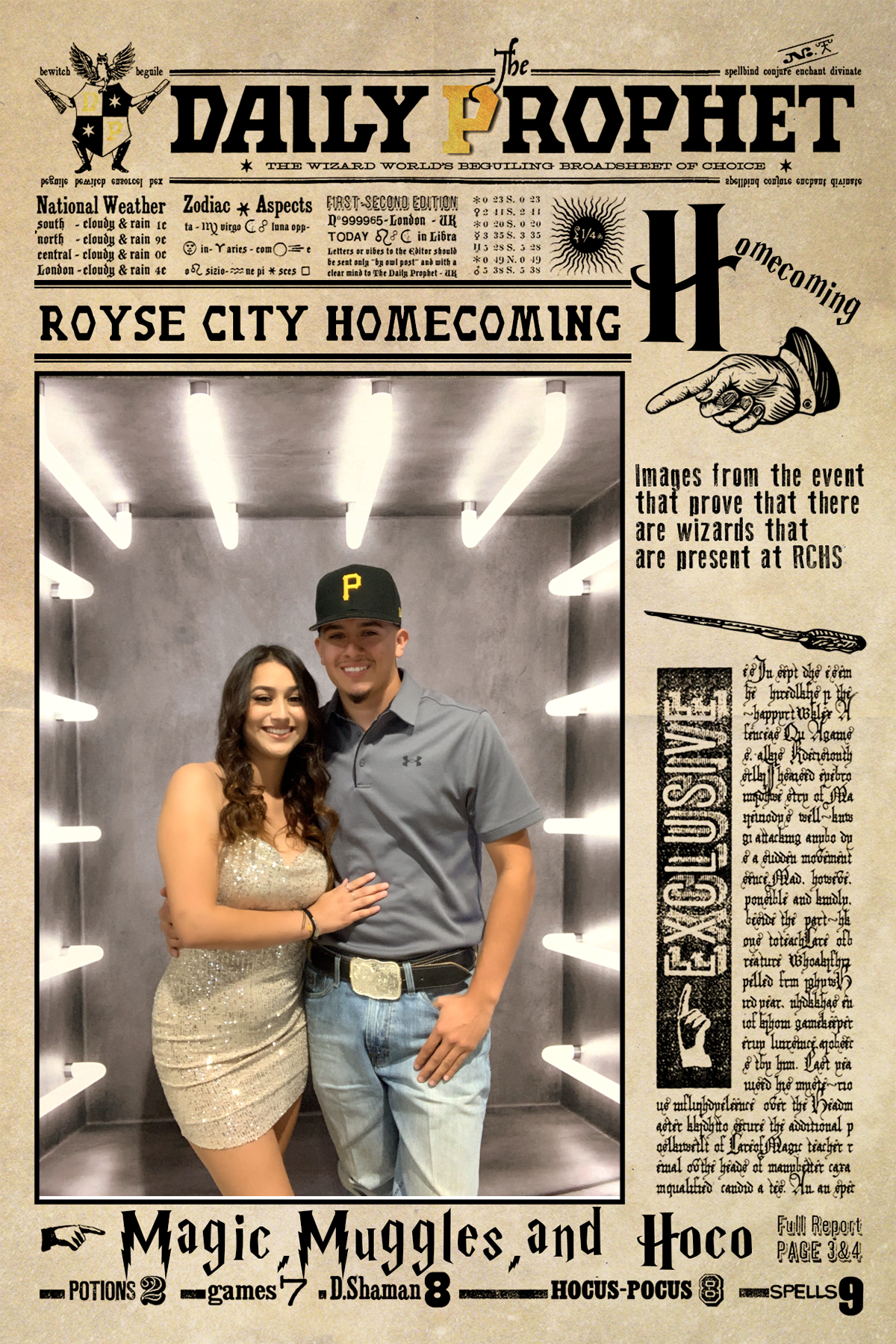 ROYSE CITY MAGIC, MUGGLES, & HOCO | View more photos from the event at gallery.rckapturedmemories.com/u/RCKapturedMemories/ROYSE-CITY-MAGIC-MUGGLES-HOCO