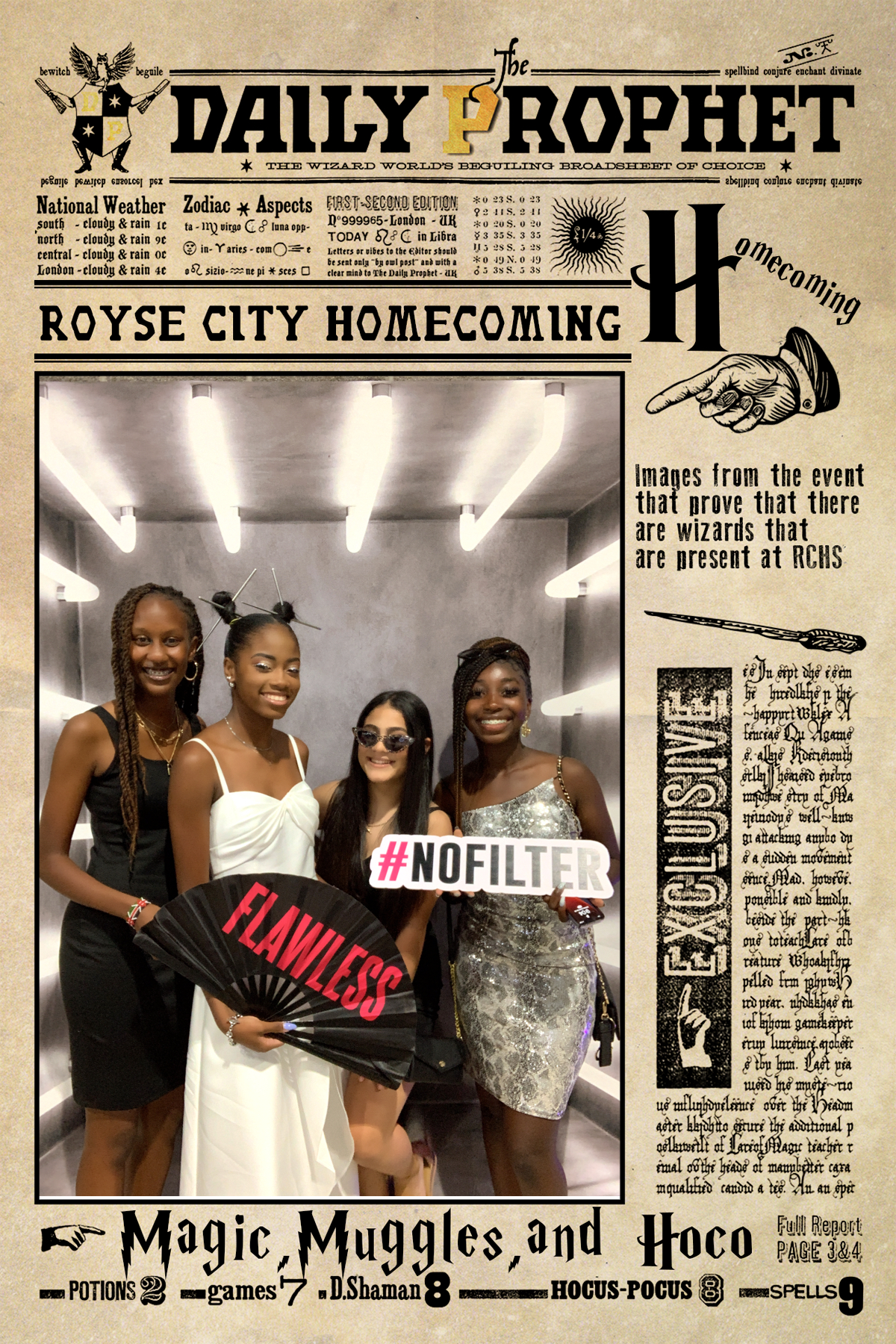 ROYSE CITY MAGIC, MUGGLES, & HOCO | View more photos from the event at gallery.rckapturedmemories.com/u/RCKapturedMemories/ROYSE-CITY-MAGIC-MUGGLES-HOCO