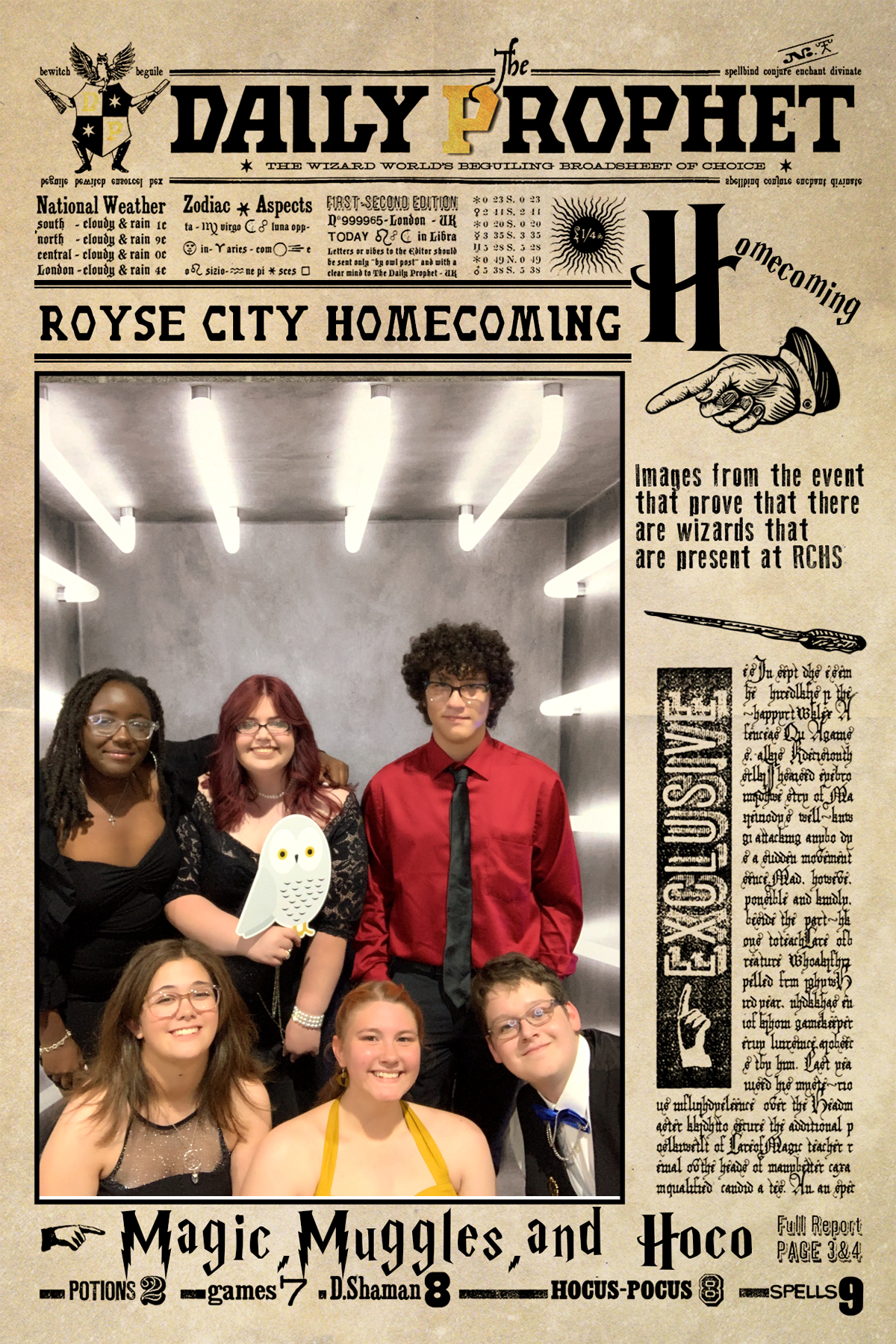 ROYSE CITY MAGIC, MUGGLES, & HOCO | View more photos from the event at gallery.rckapturedmemories.com/u/RCKapturedMemories/ROYSE-CITY-MAGIC-MUGGLES-HOCO