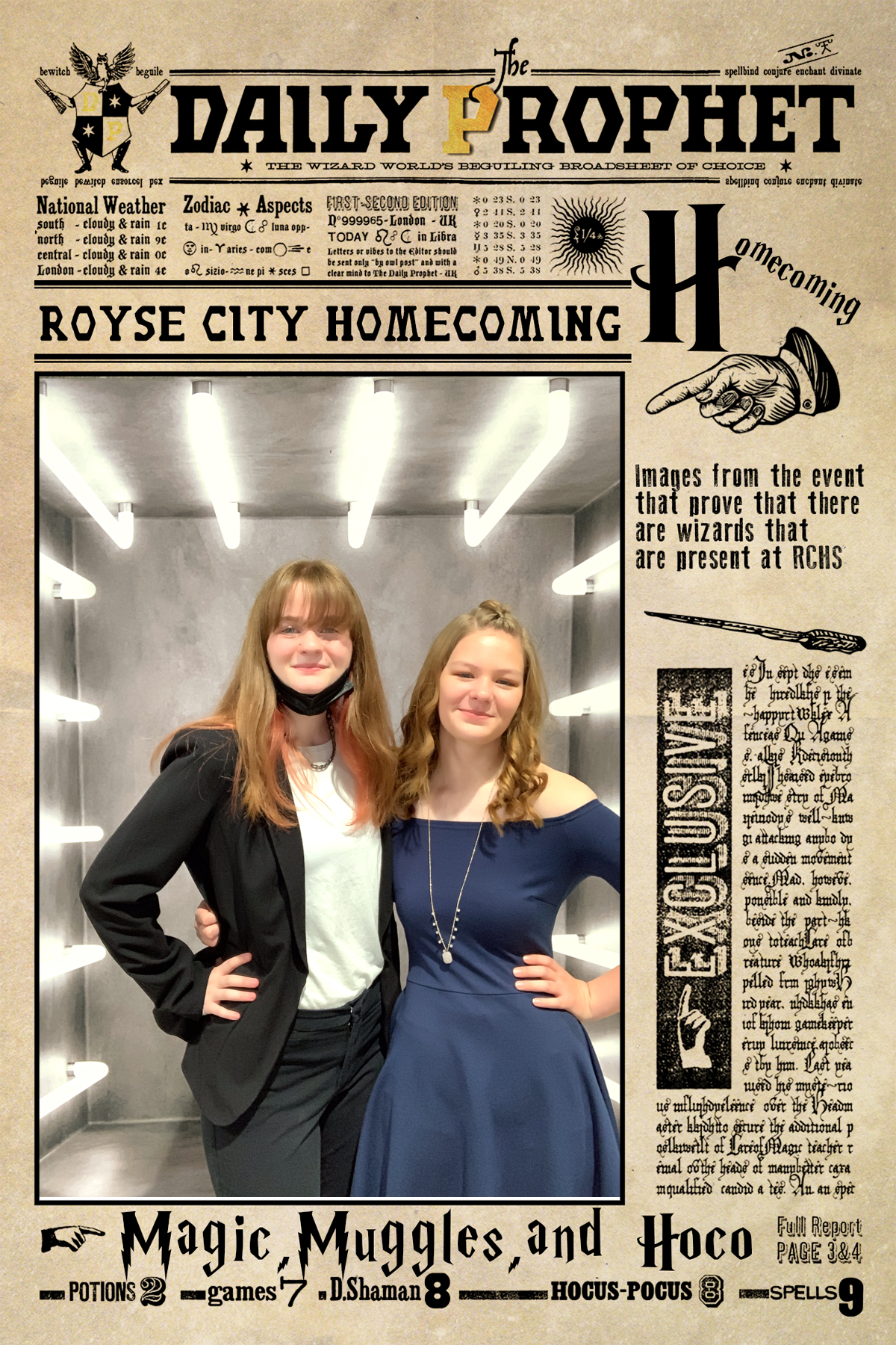 ROYSE CITY MAGIC, MUGGLES, & HOCO | View more photos from the event at gallery.rckapturedmemories.com/u/RCKapturedMemories/ROYSE-CITY-MAGIC-MUGGLES-HOCO