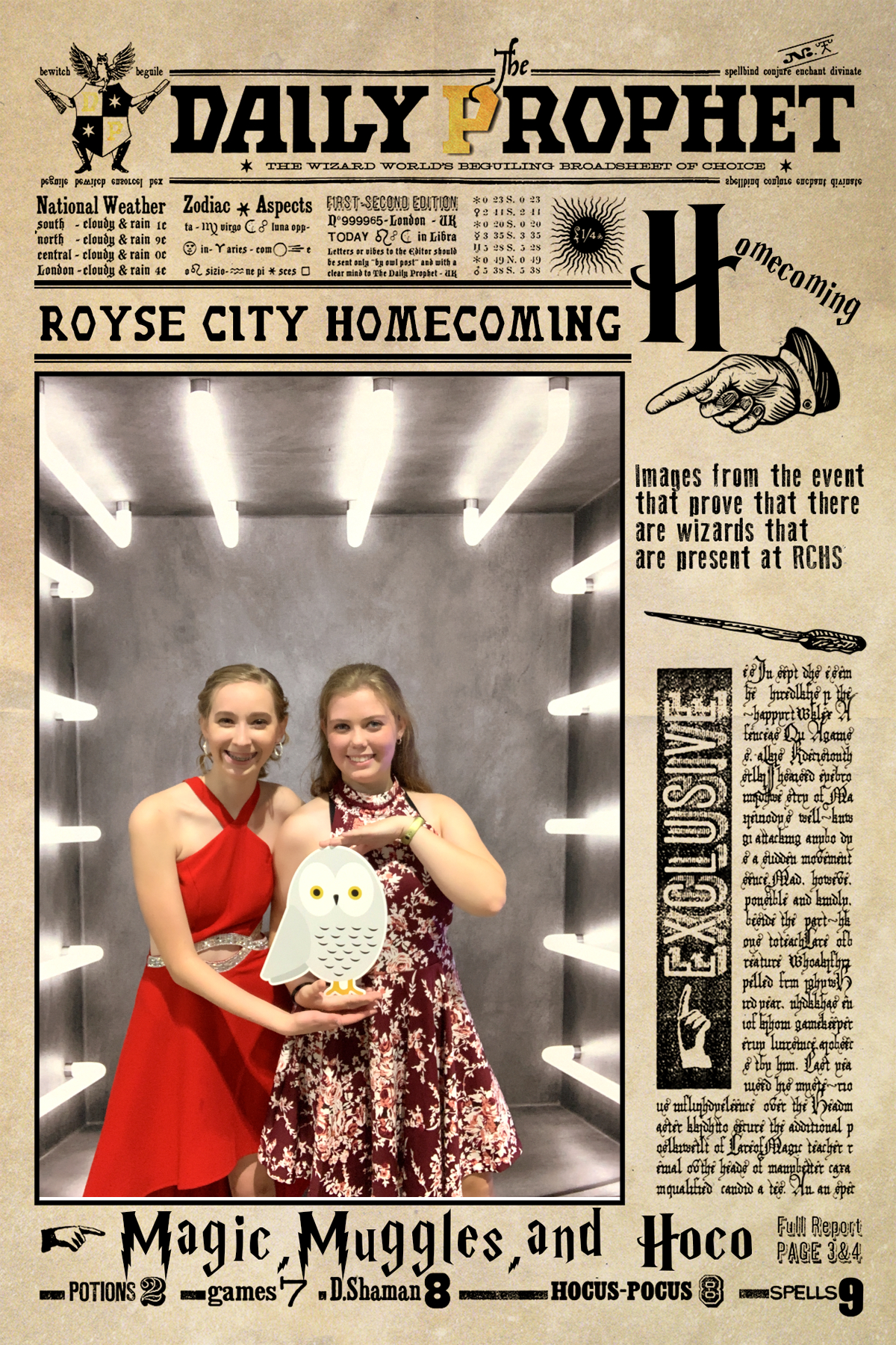 ROYSE CITY MAGIC, MUGGLES, & HOCO | View more photos from the event at gallery.rckapturedmemories.com/u/RCKapturedMemories/ROYSE-CITY-MAGIC-MUGGLES-HOCO