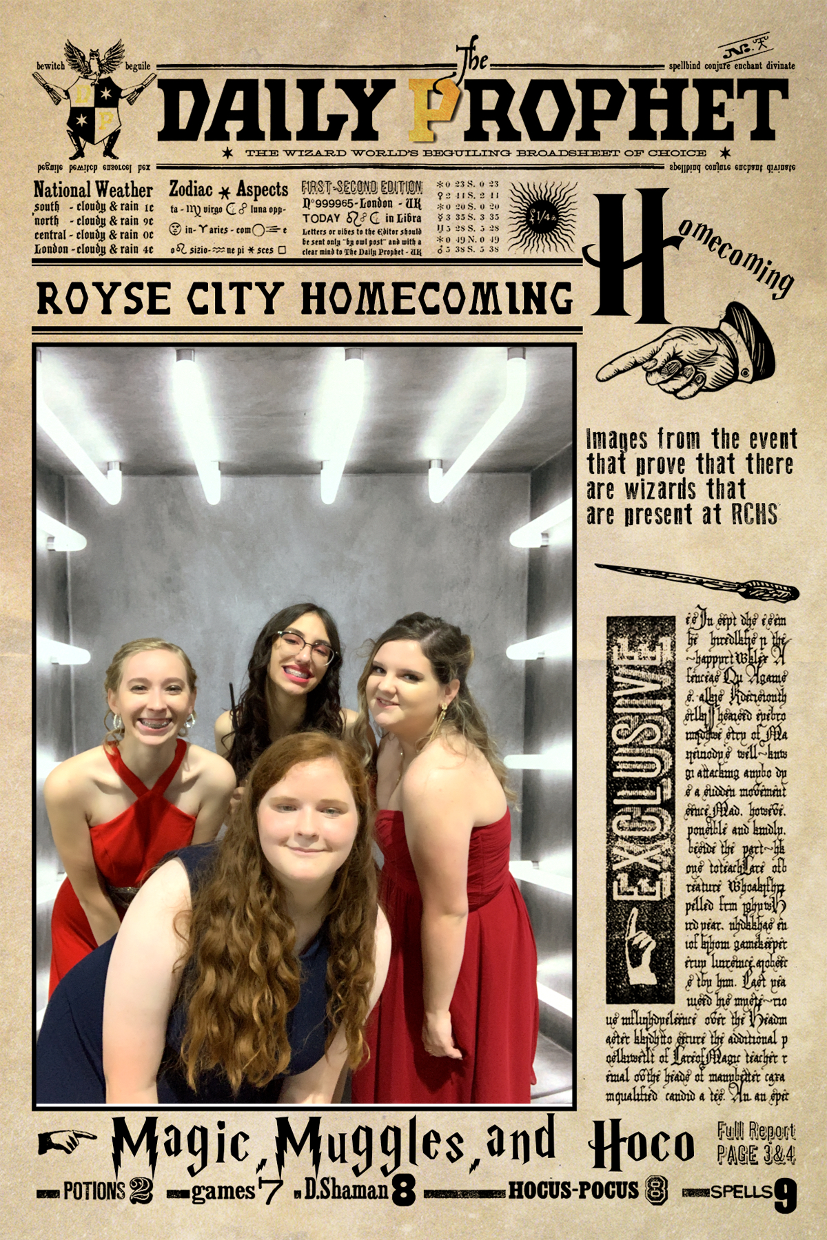 ROYSE CITY MAGIC, MUGGLES, & HOCO | View more photos from the event at gallery.rckapturedmemories.com/u/RCKapturedMemories/ROYSE-CITY-MAGIC-MUGGLES-HOCO