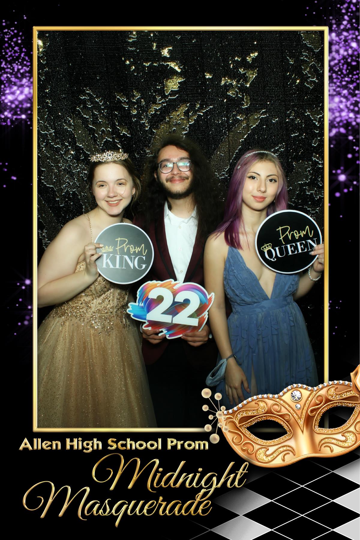ALLEN PROM - MIDNIGHT MASQUERADE | View more photos from the event at gallery.rckapturedmemories.com/u/RCKapturedMemories/ALLEN-PROM-MIDNIGHT-MASQUERADE