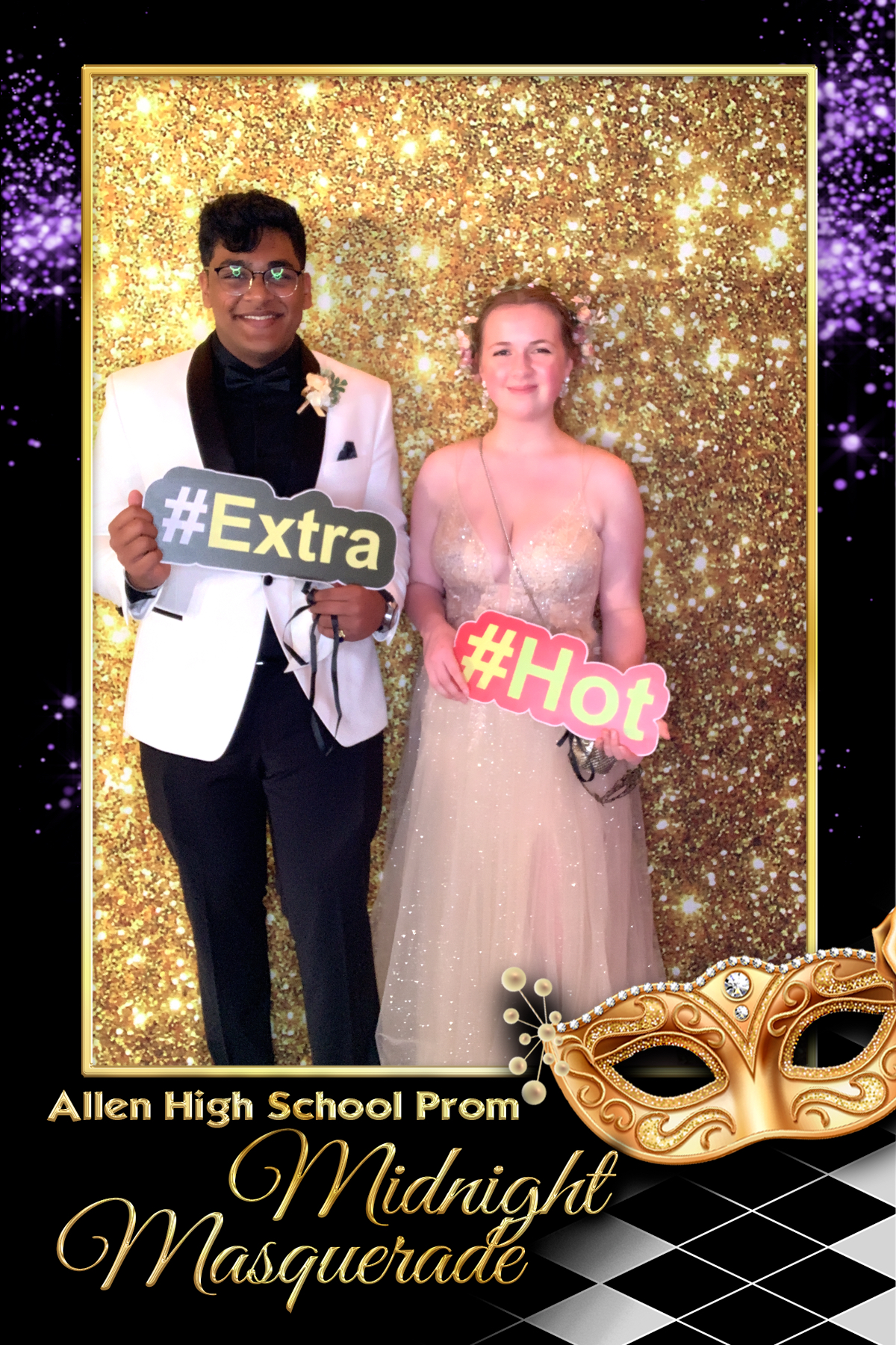 ALLEN PROM - MIDNIGHT MASQUERADE | View more photos from the event at gallery.rckapturedmemories.com/u/RCKapturedMemories/ALLEN-PROM-MIDNIGHT-MASQUERADE
