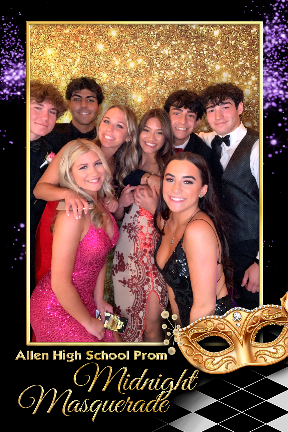 ALLEN PROM - MIDNIGHT MASQUERADE | View more photos from the event at gallery.rckapturedmemories.com/u/RCKapturedMemories/ALLEN-PROM-MIDNIGHT-MASQUERADE