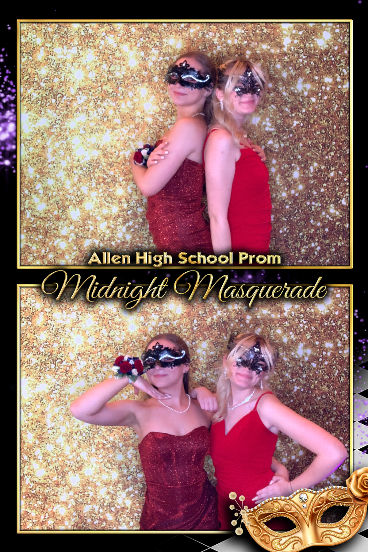 ALLEN PROM - MIDNIGHT MASQUERADE | View more photos from the event at gallery.rckapturedmemories.com/u/RCKapturedMemories/ALLEN-PROM-MIDNIGHT-MASQUERADE