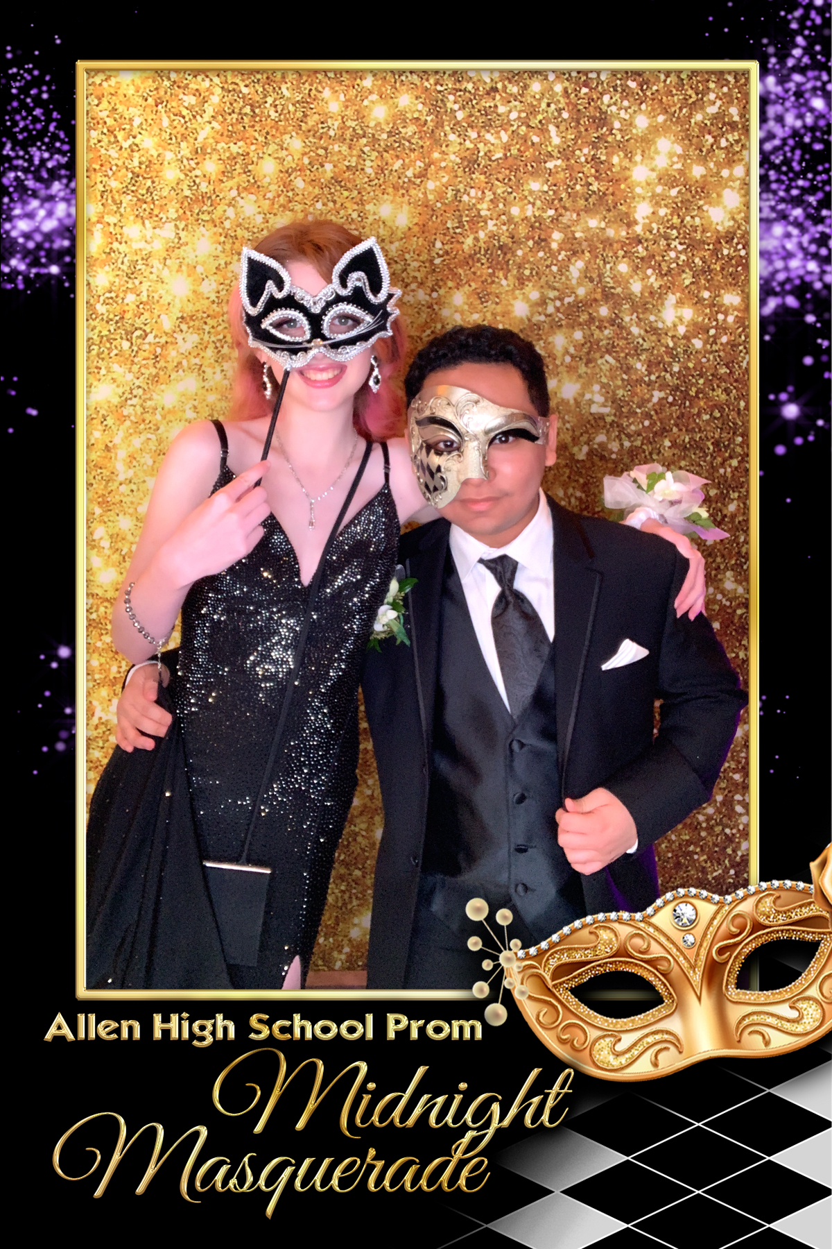 ALLEN PROM - MIDNIGHT MASQUERADE | View more photos from the event at gallery.rckapturedmemories.com/u/RCKapturedMemories/ALLEN-PROM-MIDNIGHT-MASQUERADE