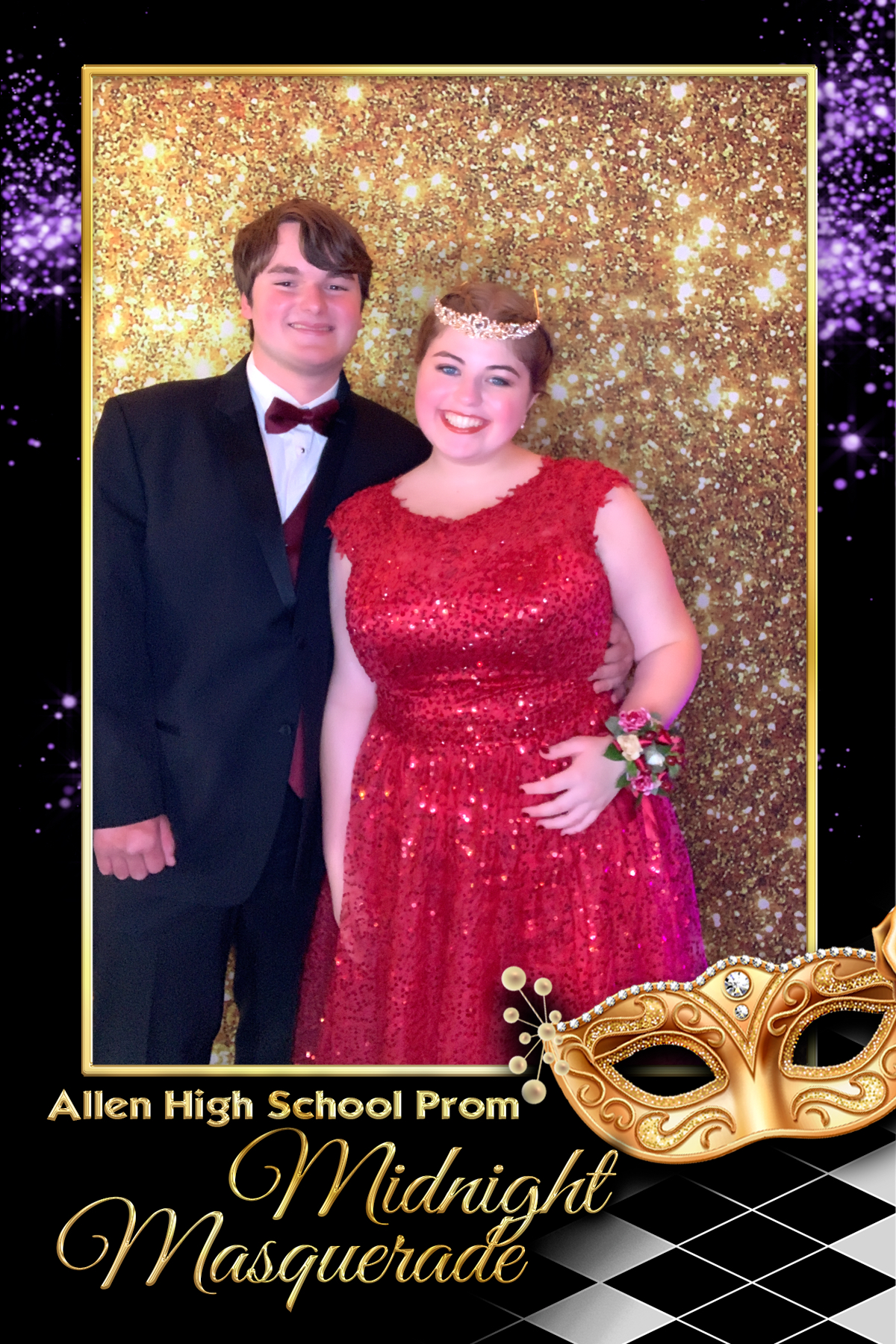 ALLEN PROM - MIDNIGHT MASQUERADE | View more photos from the event at gallery.rckapturedmemories.com/u/RCKapturedMemories/ALLEN-PROM-MIDNIGHT-MASQUERADE