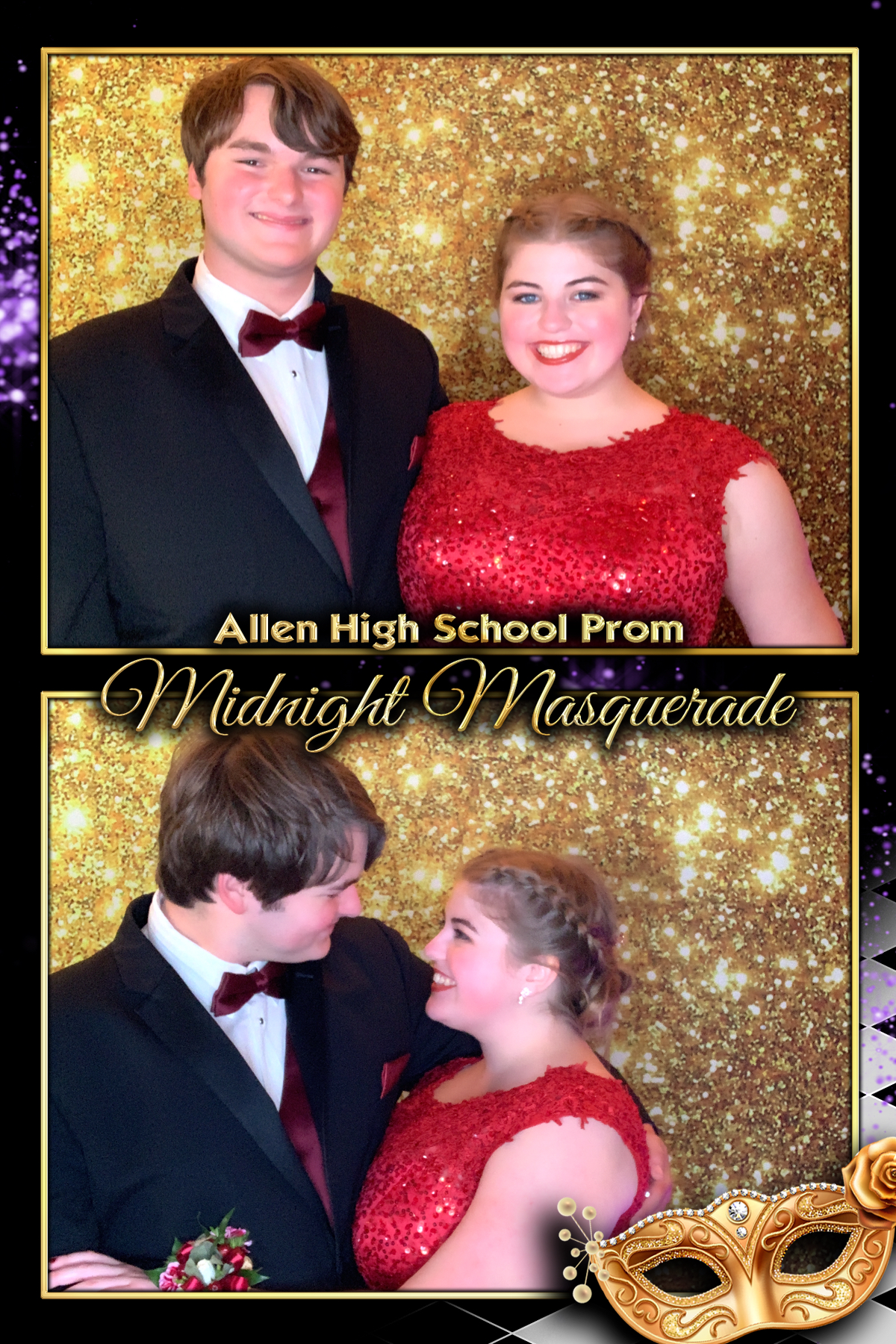 ALLEN PROM - MIDNIGHT MASQUERADE | View more photos from the event at gallery.rckapturedmemories.com/u/RCKapturedMemories/ALLEN-PROM-MIDNIGHT-MASQUERADE