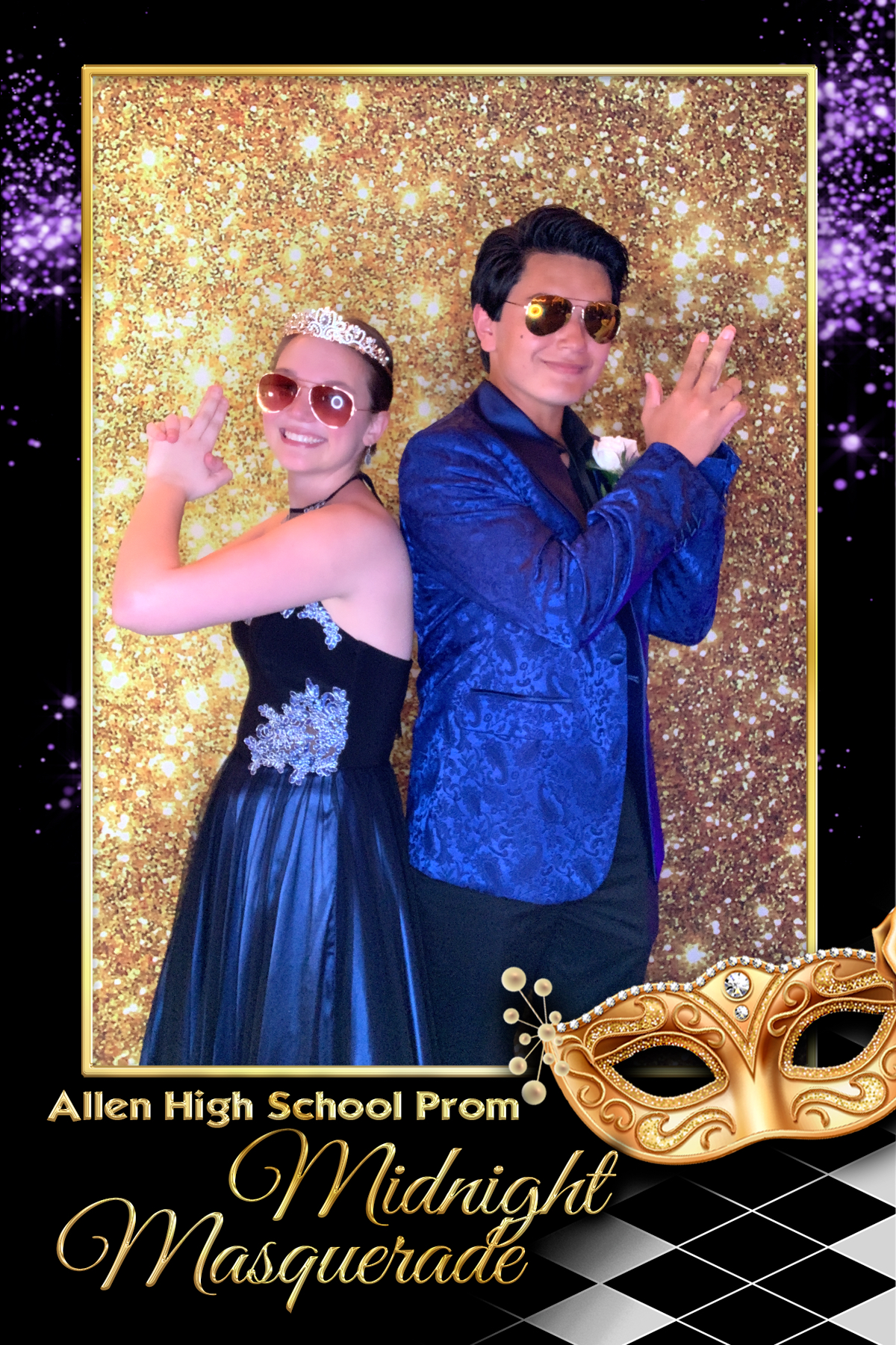 ALLEN PROM - MIDNIGHT MASQUERADE | View more photos from the event at gallery.rckapturedmemories.com/u/RCKapturedMemories/ALLEN-PROM-MIDNIGHT-MASQUERADE