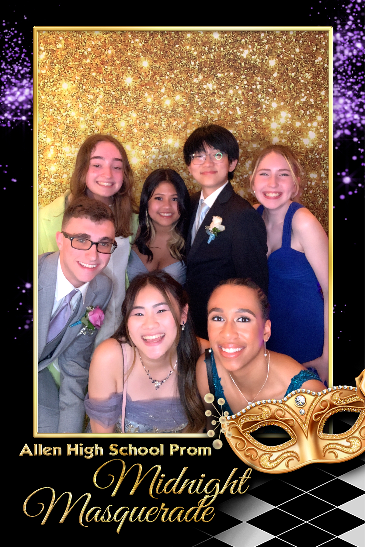ALLEN PROM - MIDNIGHT MASQUERADE | View more photos from the event at gallery.rckapturedmemories.com/u/RCKapturedMemories/ALLEN-PROM-MIDNIGHT-MASQUERADE