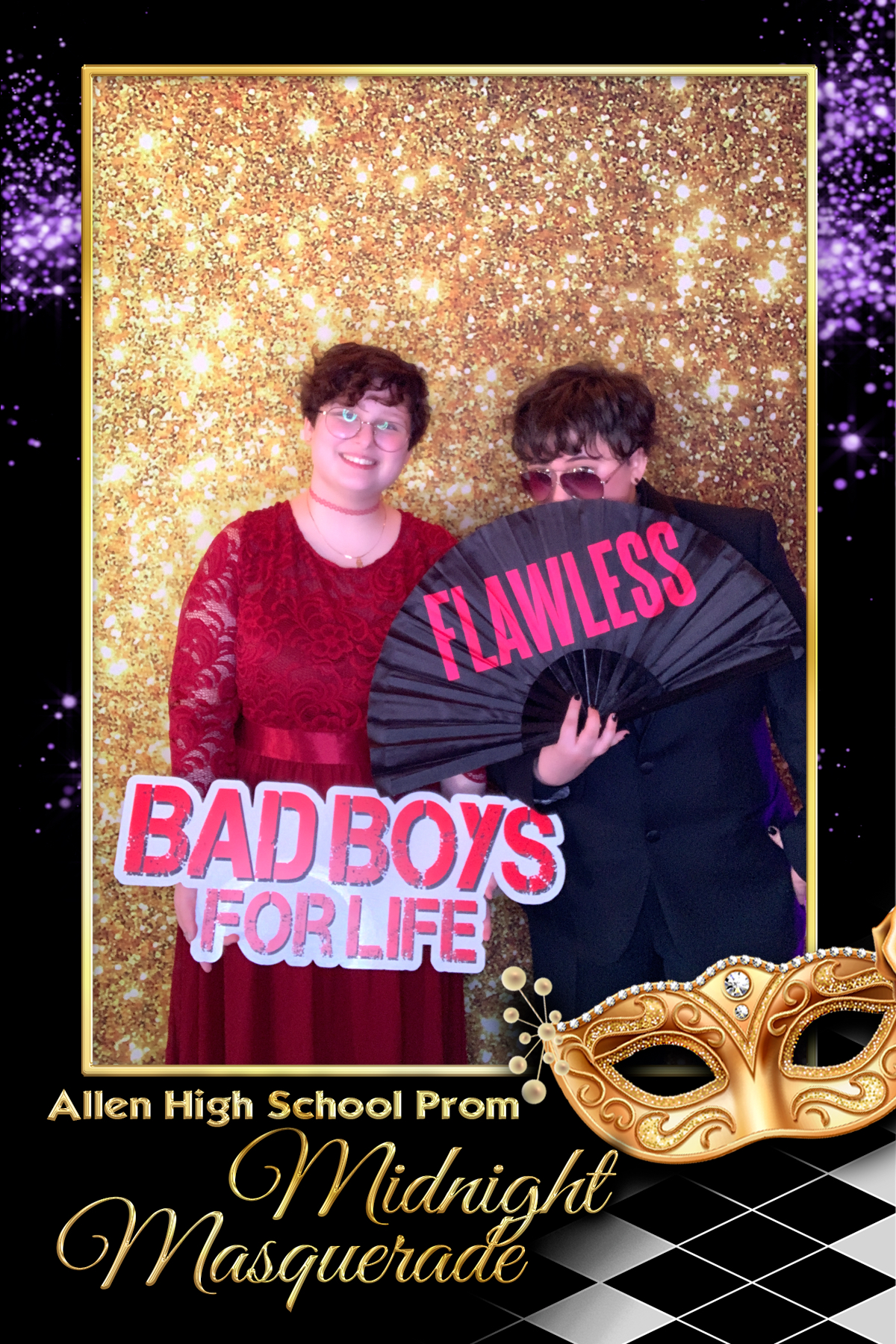 ALLEN PROM - MIDNIGHT MASQUERADE | View more photos from the event at gallery.rckapturedmemories.com/u/RCKapturedMemories/ALLEN-PROM-MIDNIGHT-MASQUERADE