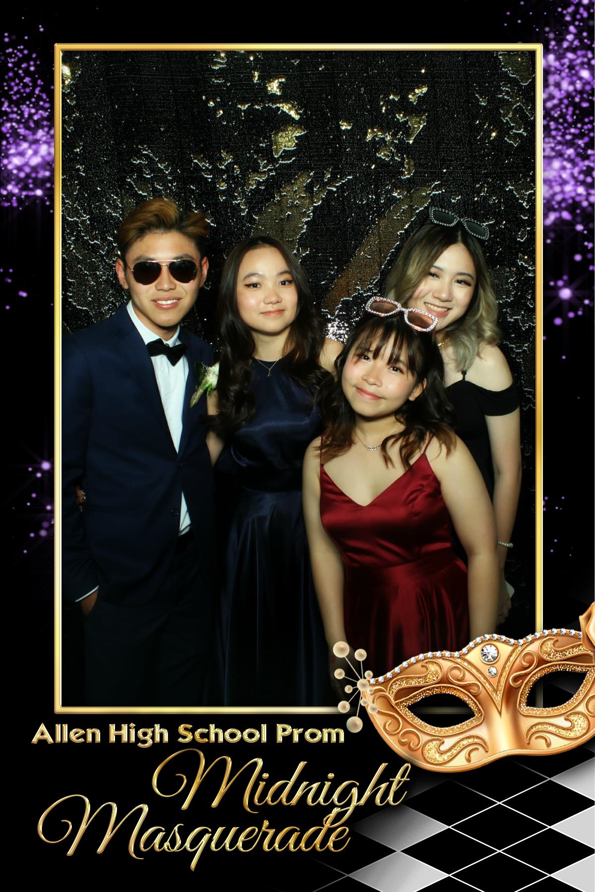 ALLEN PROM - MIDNIGHT MASQUERADE | View more photos from the event at gallery.rckapturedmemories.com/u/RCKapturedMemories/ALLEN-PROM-MIDNIGHT-MASQUERADE