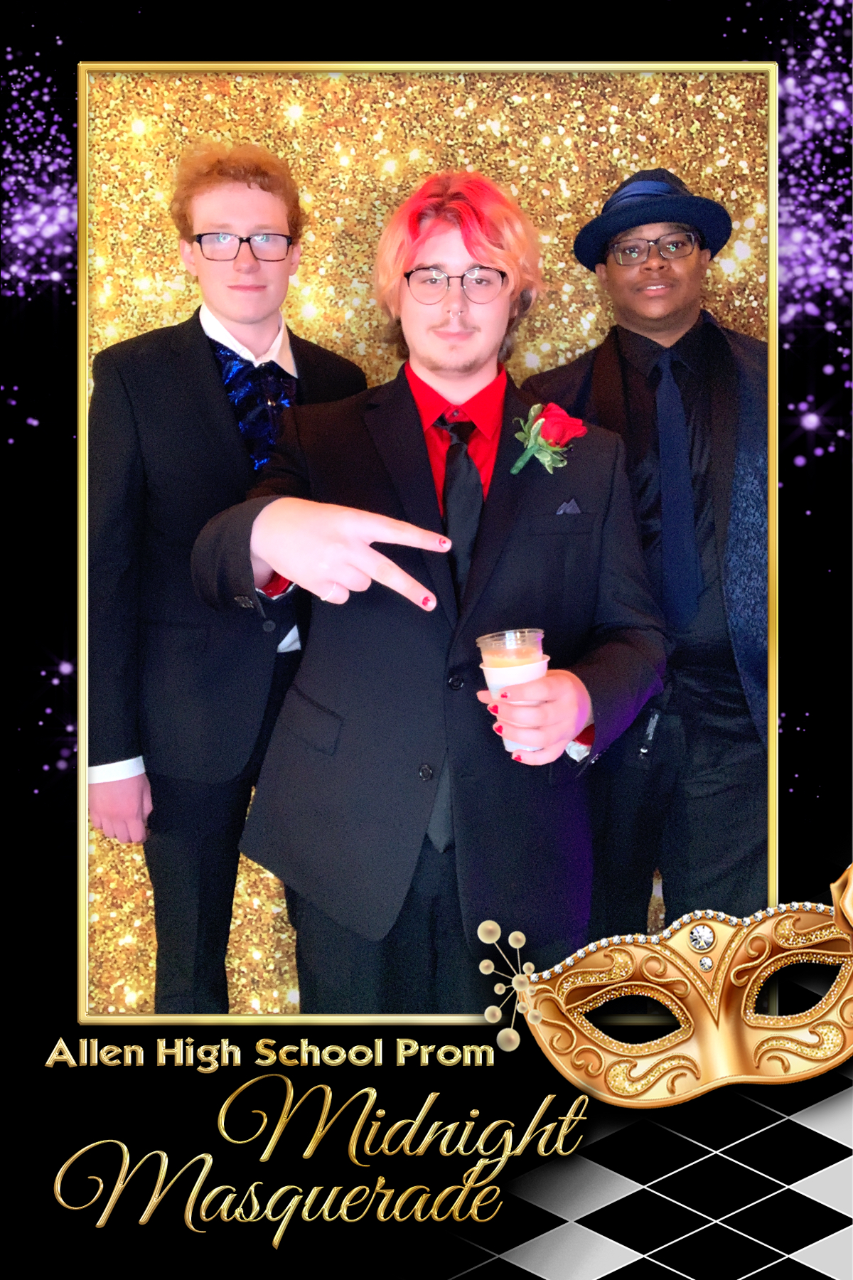 ALLEN PROM - MIDNIGHT MASQUERADE | View more photos from the event at gallery.rckapturedmemories.com/u/RCKapturedMemories/ALLEN-PROM-MIDNIGHT-MASQUERADE
