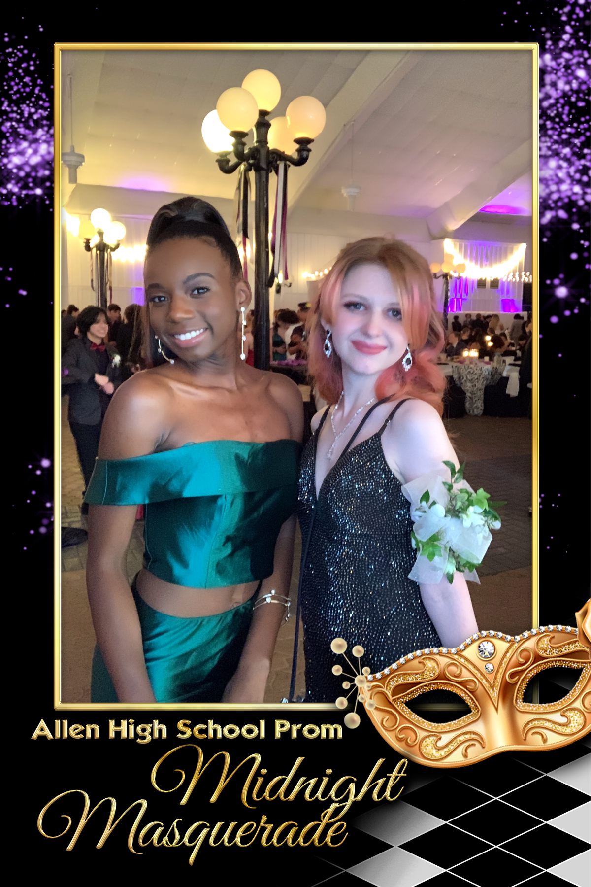 ALLEN PROM - MIDNIGHT MASQUERADE | View more photos from the event at gallery.rckapturedmemories.com/u/RCKapturedMemories/ALLEN-PROM-MIDNIGHT-MASQUERADE