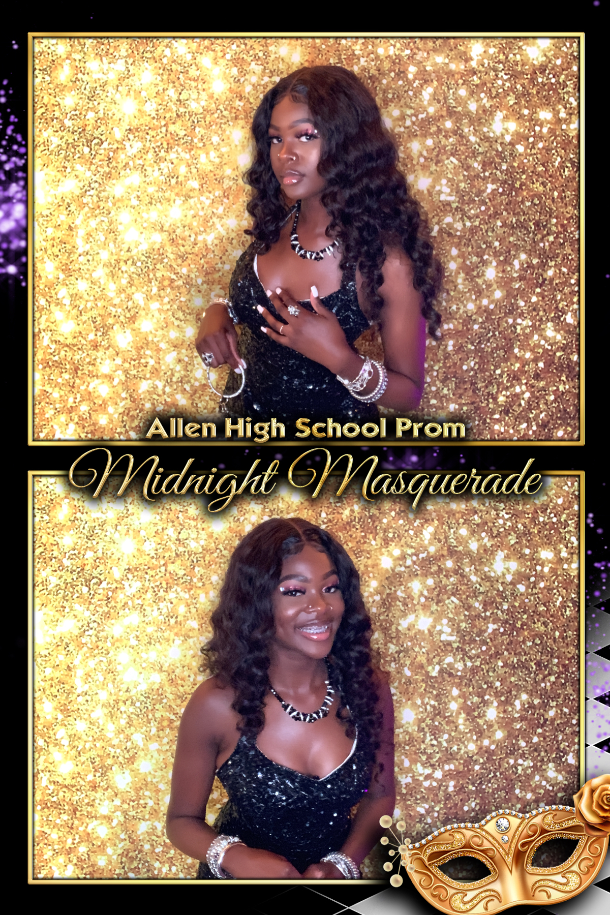 ALLEN PROM - MIDNIGHT MASQUERADE | View more photos from the event at gallery.rckapturedmemories.com/u/RCKapturedMemories/ALLEN-PROM-MIDNIGHT-MASQUERADE