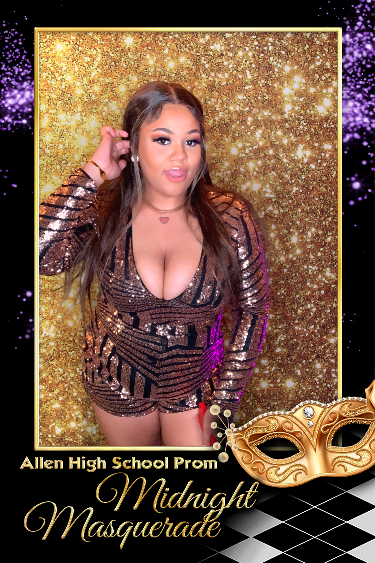 ALLEN PROM - MIDNIGHT MASQUERADE | View more photos from the event at gallery.rckapturedmemories.com/u/RCKapturedMemories/ALLEN-PROM-MIDNIGHT-MASQUERADE