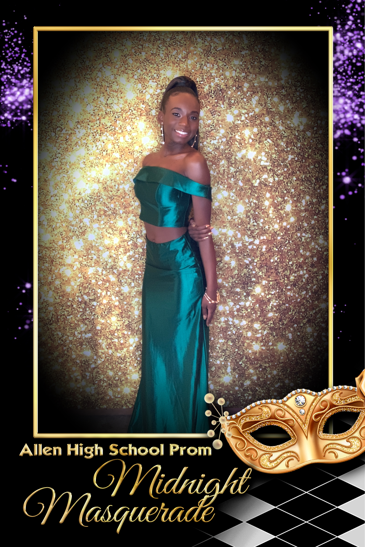 ALLEN PROM - MIDNIGHT MASQUERADE | View more photos from the event at gallery.rckapturedmemories.com/u/RCKapturedMemories/ALLEN-PROM-MIDNIGHT-MASQUERADE