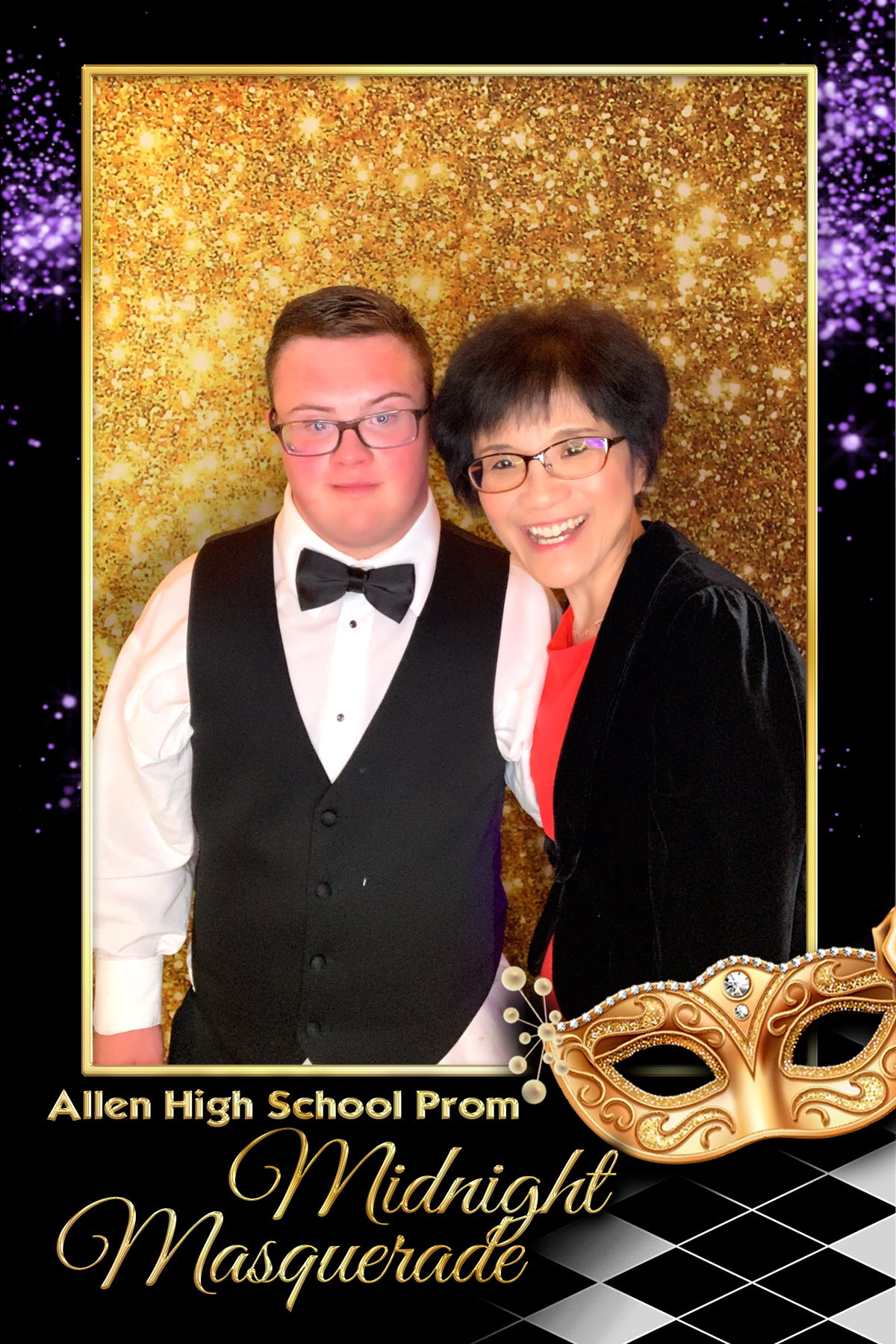 ALLEN PROM - MIDNIGHT MASQUERADE | View more photos from the event at gallery.rckapturedmemories.com/u/RCKapturedMemories/ALLEN-PROM-MIDNIGHT-MASQUERADE