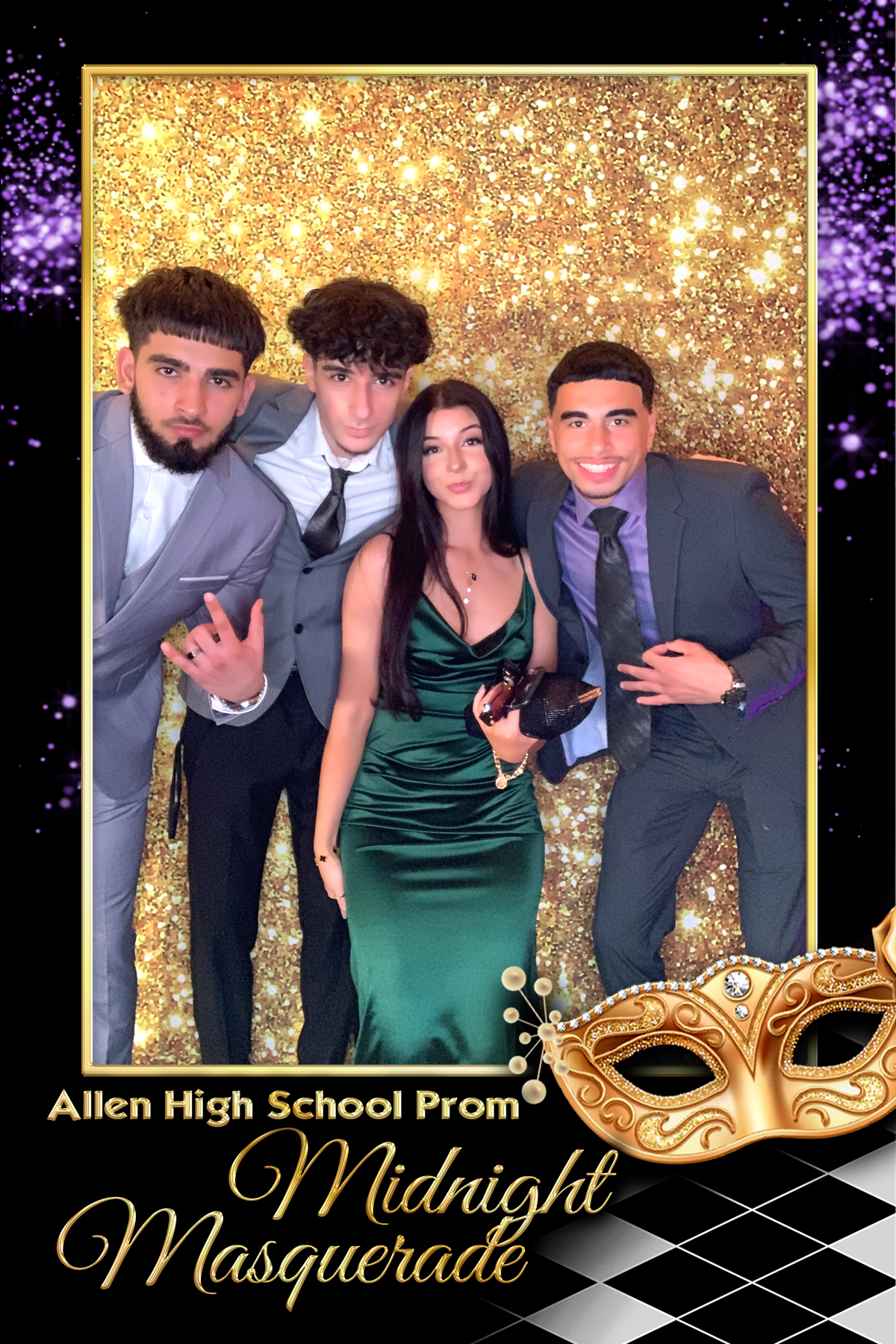 ALLEN PROM - MIDNIGHT MASQUERADE | View more photos from the event at gallery.rckapturedmemories.com/u/RCKapturedMemories/ALLEN-PROM-MIDNIGHT-MASQUERADE