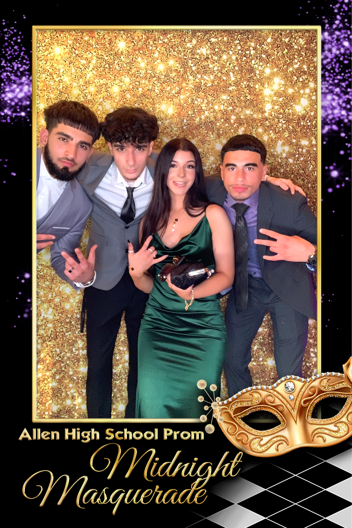 ALLEN PROM - MIDNIGHT MASQUERADE | View more photos from the event at gallery.rckapturedmemories.com/u/RCKapturedMemories/ALLEN-PROM-MIDNIGHT-MASQUERADE
