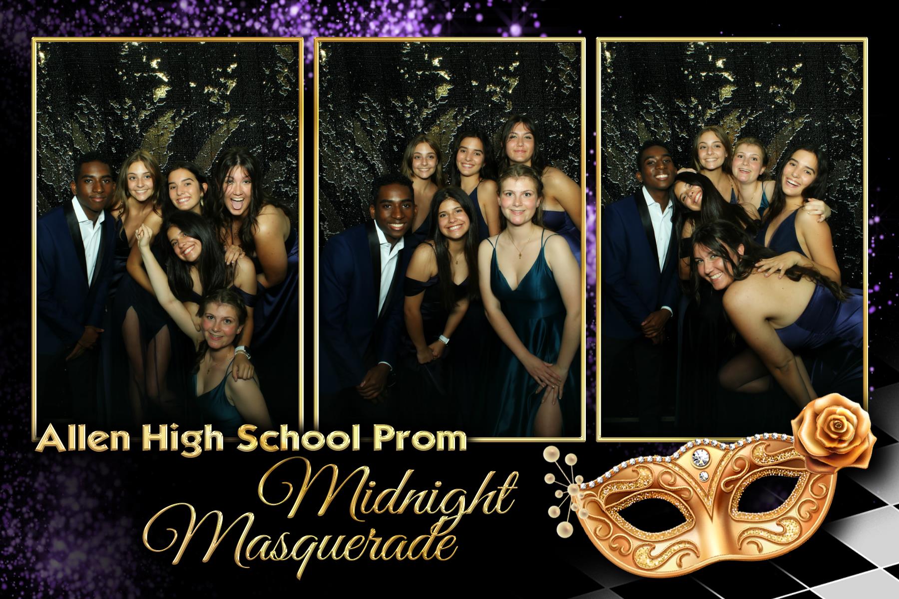 ALLEN PROM - MIDNIGHT MASQUERADE | View more photos from the event at gallery.rckapturedmemories.com/u/RCKapturedMemories/ALLEN-PROM-MIDNIGHT-MASQUERADE
