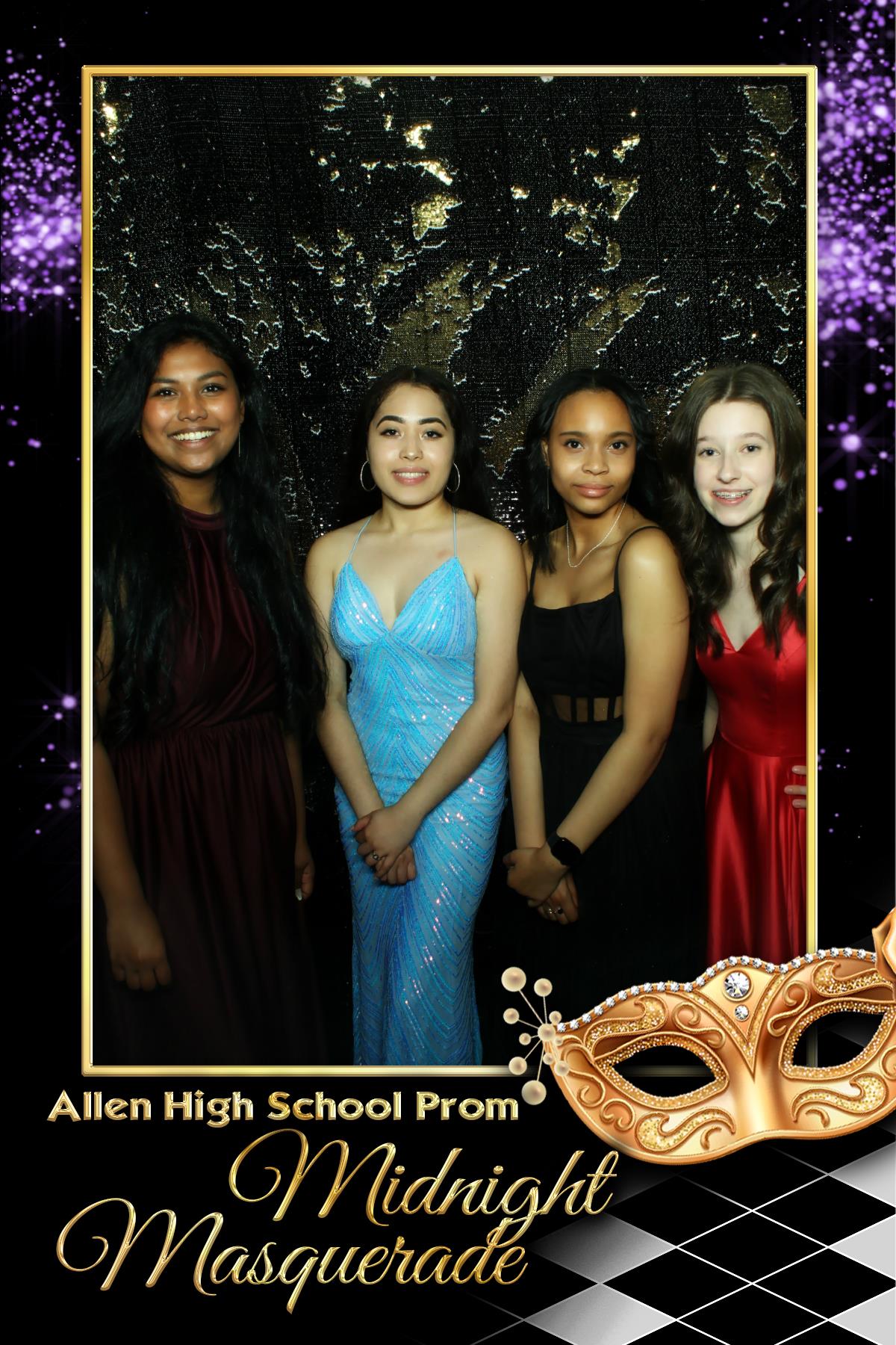 ALLEN PROM - MIDNIGHT MASQUERADE | View more photos from the event at gallery.rckapturedmemories.com/u/RCKapturedMemories/ALLEN-PROM-MIDNIGHT-MASQUERADE