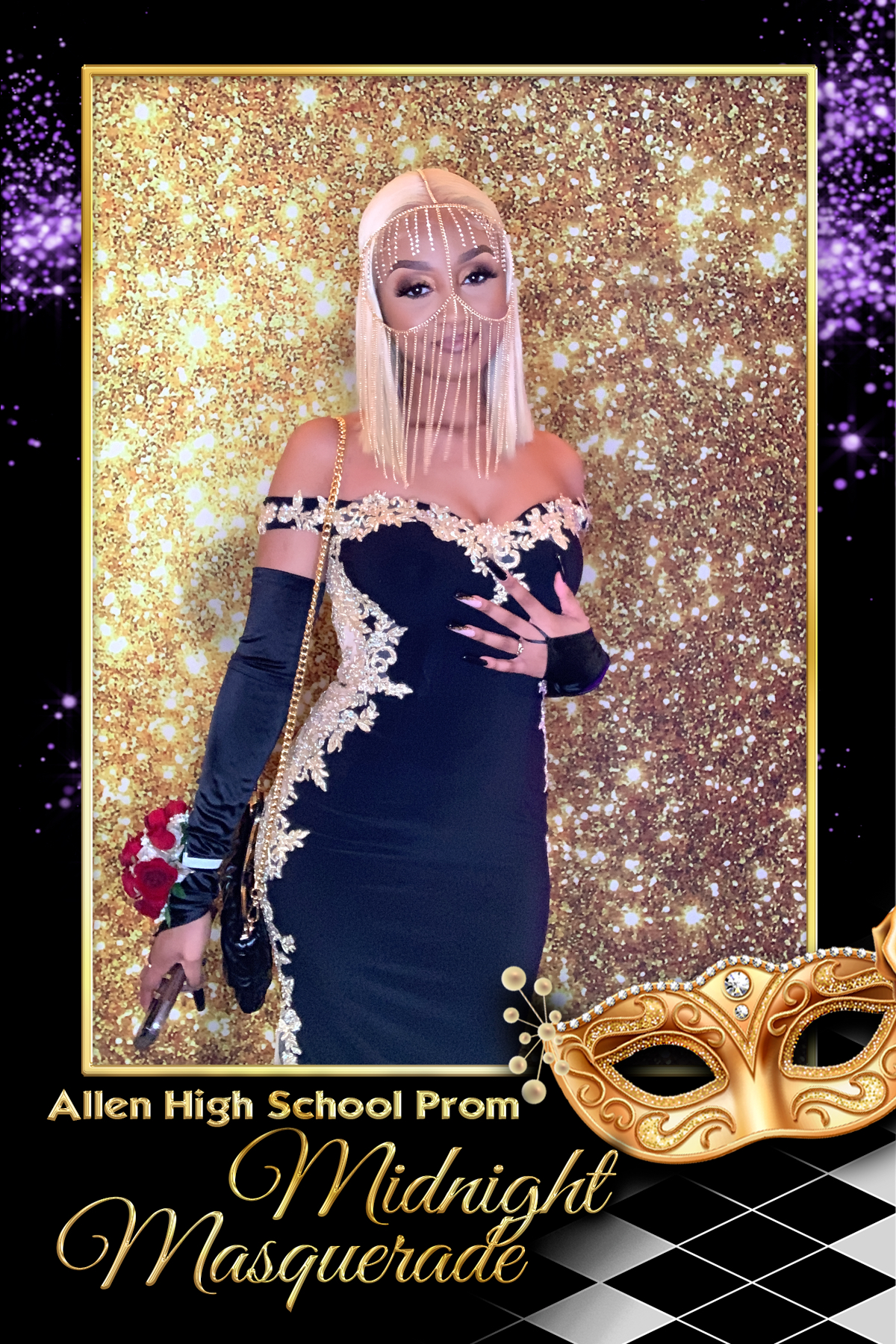 ALLEN PROM - MIDNIGHT MASQUERADE | View more photos from the event at gallery.rckapturedmemories.com/u/RCKapturedMemories/ALLEN-PROM-MIDNIGHT-MASQUERADE