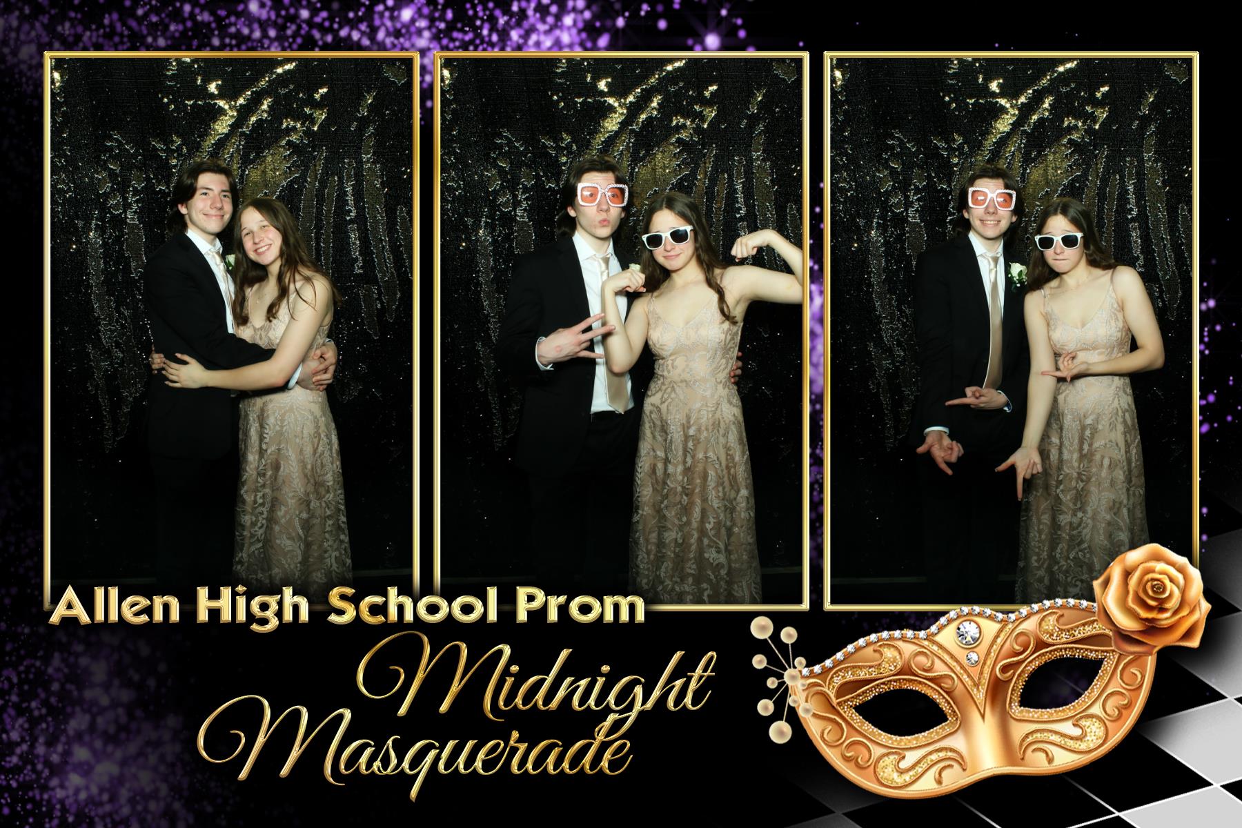 ALLEN PROM - MIDNIGHT MASQUERADE | View more photos from the event at gallery.rckapturedmemories.com/u/RCKapturedMemories/ALLEN-PROM-MIDNIGHT-MASQUERADE